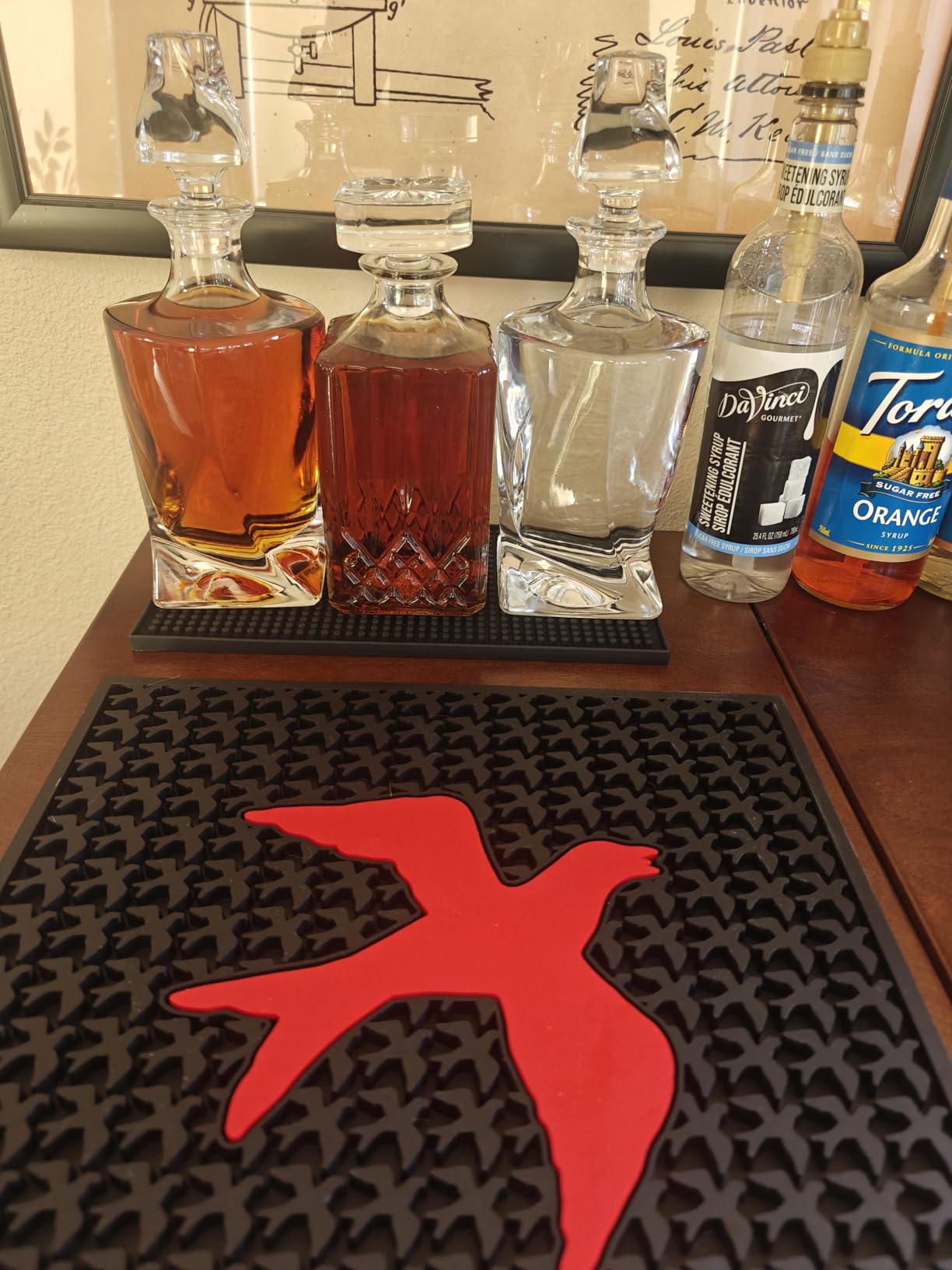 Square 25Oz Whiskey Liquor Decanter Set With 2 Glasses in Box | Decanter Set for Scotch Liquor, Whiskey Wine Bourbon Suit for Men and Women Father Coworkers Lovers customer photo 1