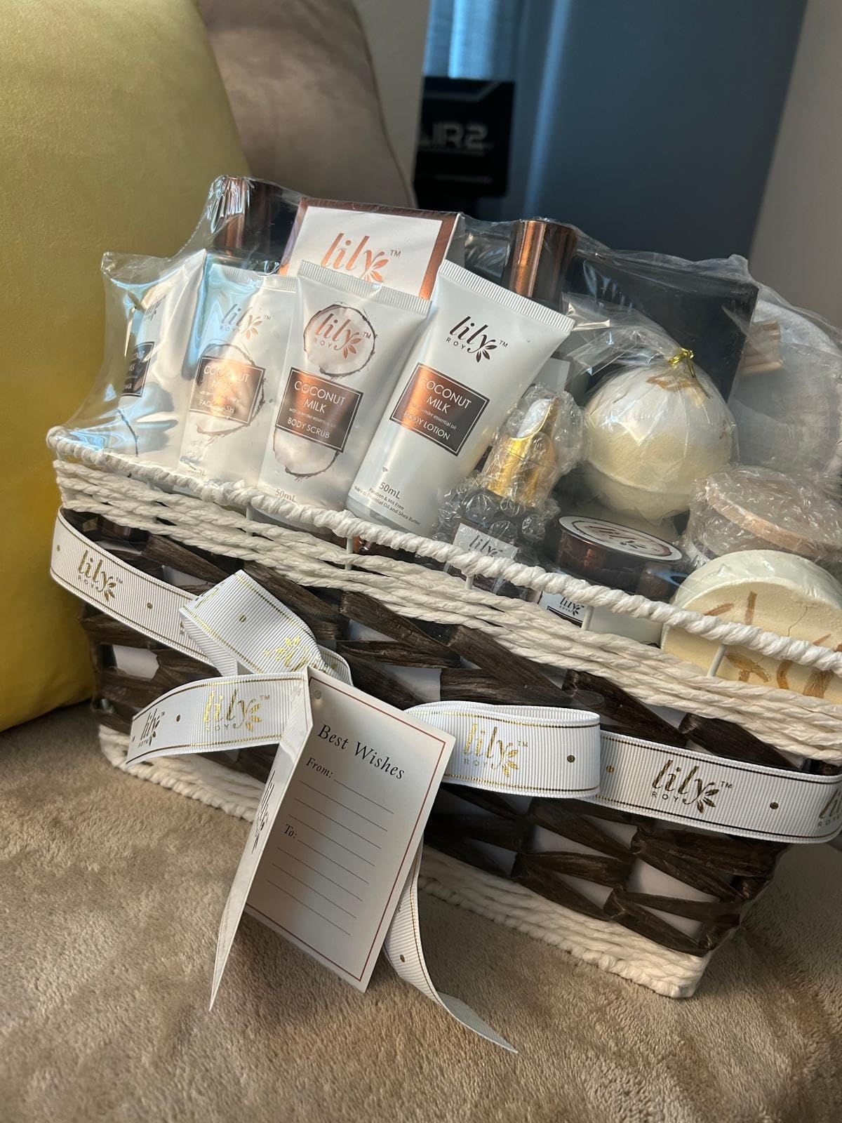 Spa Skin Care Gifts Set - 18Pcs Luxurious Spa Gift Baskets for Women & Men | Spa Kit, Spa Gifts for Mom & Dad, Christmas, Mother's Day, Valentine's, Father's Day, Birthday. Hydrating for all skin types customer photo 1