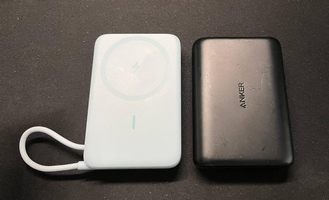 Anker Zolo Magnetic Power Bank, 10,000mAh Wireless Portable Charger | Magnetic Battery Pack with 30W Max Fast Charging, Built-in USB-C Cable and Adjustable Stand, for iPhone 17/16/15 Series customer photo 1