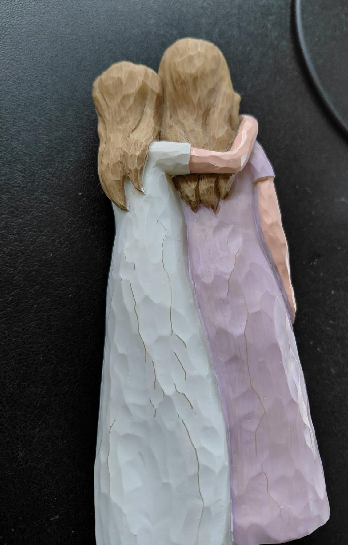Mom Birthday Gifts from Daughter,Gifts for Mom Hand-Painted Figurines | Birthday Gifts for Mom,Mother of The Bride Gift,Christmas Mothers Day,Mother Daughter Statue customer photo 1