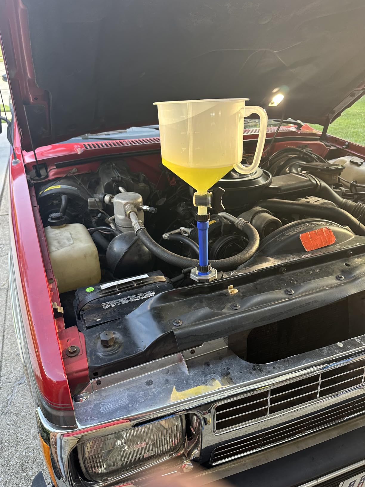 2026 Upgraded Coolant Bleeder Funnel Kit, Radiator Burping Funnel customer photo 1