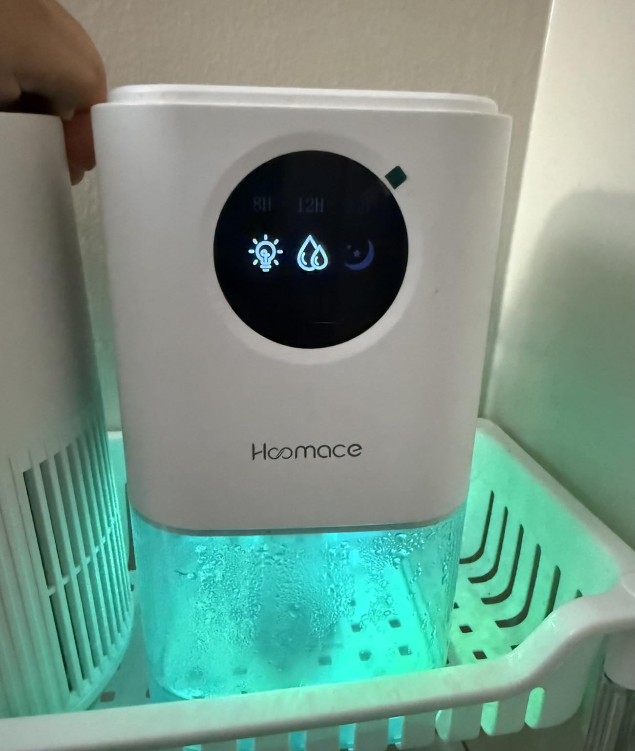 Dehumidifier, 2 in 1 Humidifier Dehumidifier Combo, 102 OZ Water Tank Dehumidifiers for Home Bedroom, Basement Bathroom, Auto Shut Off, Sleep Mode, 7 Colors LED Light customer photo 1