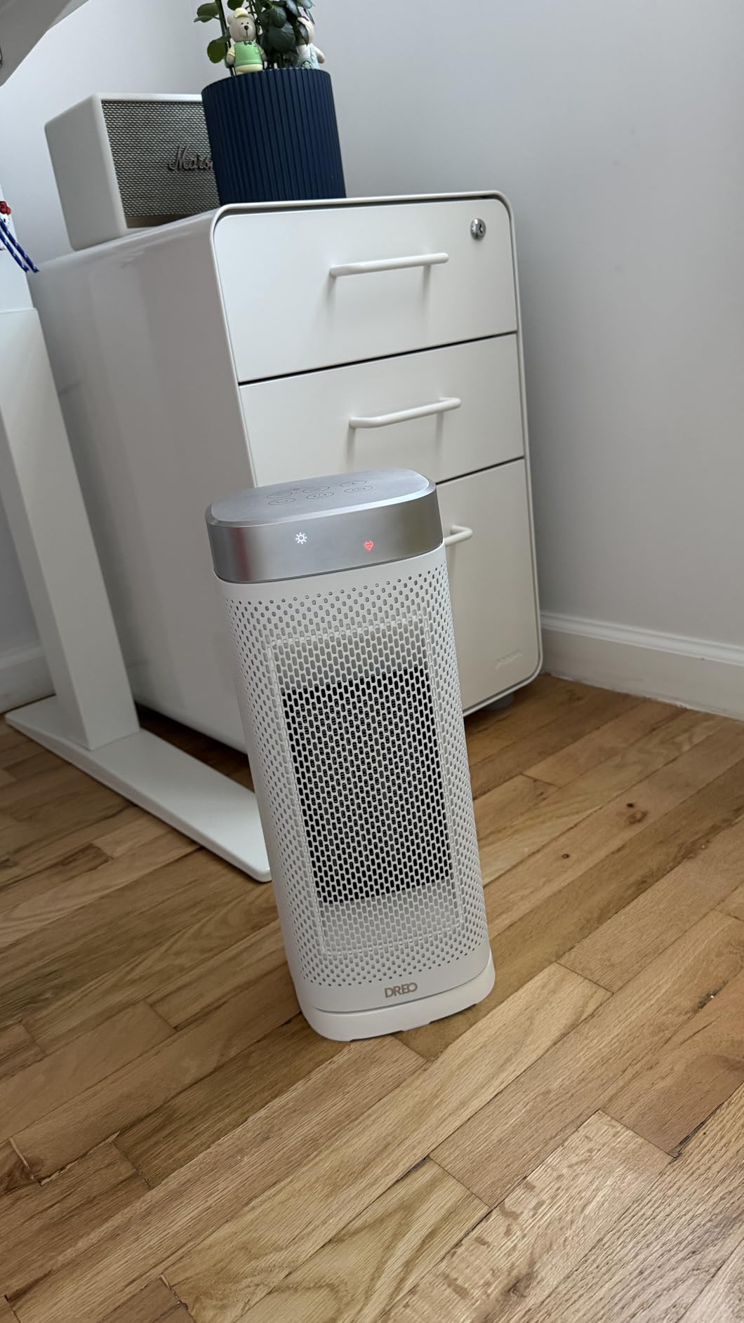 DREO Space Heaters for Indoor Use, Fast Heating Portable Heater with Remote | 11.8 ft/s Fast Heating, Large PTC Ceramic, Quiet Operation, Remote Control, Digital Thermostat and Shield360° Safety customer photo 1