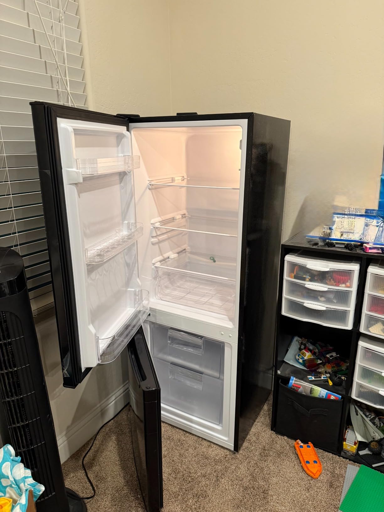 BANGSON Apartment 7.1 Cu.Ft Refrigerator with Bottom Freezer Silver | Office Fridge with Bottom Freezer, Large Capacity, Energy Saving, Adjustable Thermostat, Low Noise customer photo 1