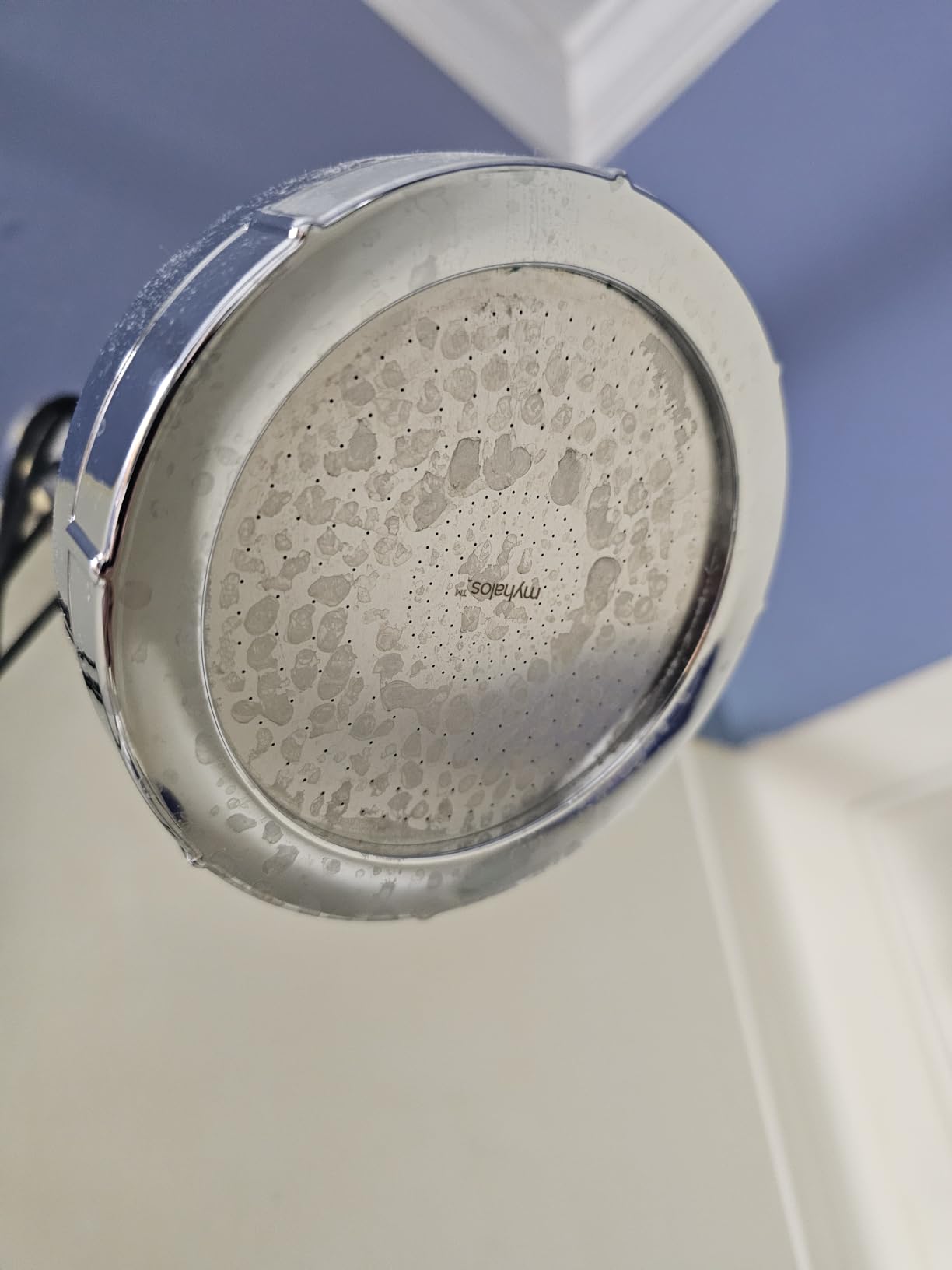 MyHalos Filtered Shower Head, Shower Head Filter for Hard Water (Chrome) | High Pressure, Removes Chlorine & Heavy Metals, Water Softener, Filter Shower Head, Water Filter, Filtro Para Ducha De Bano customer photo 2