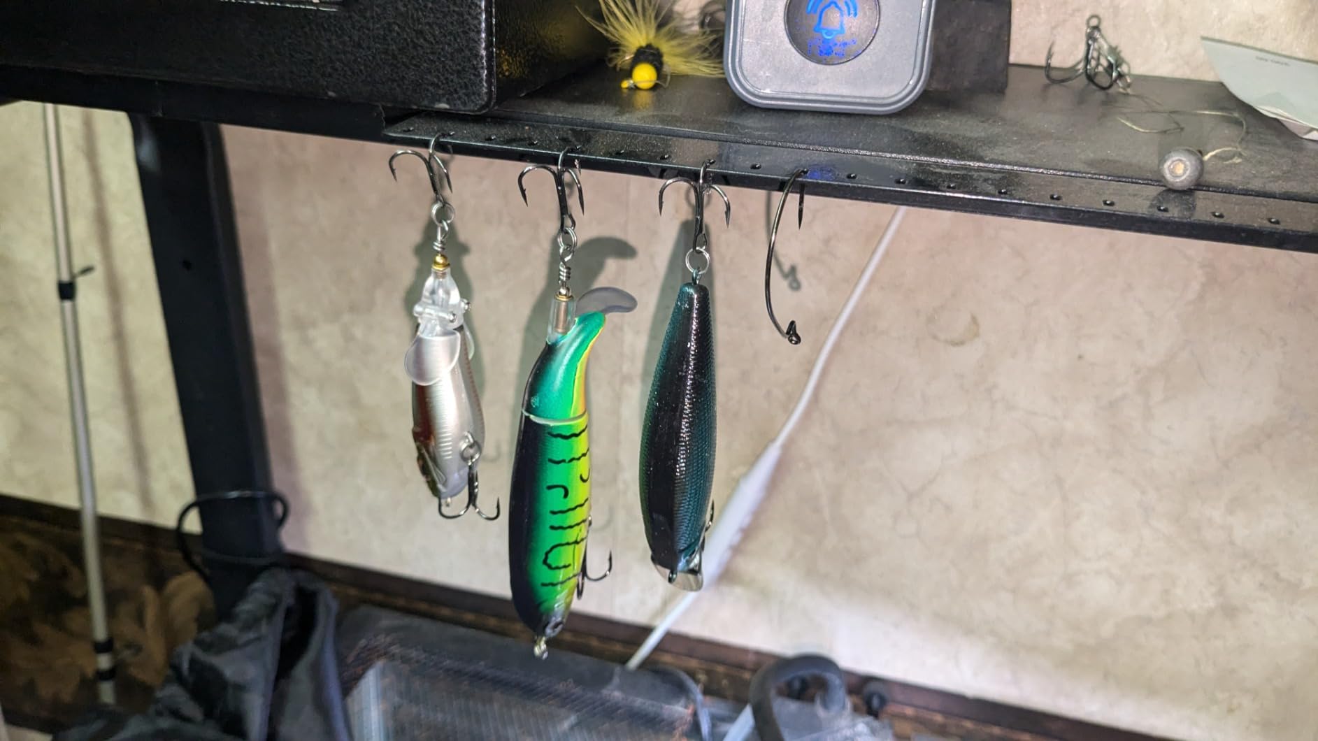 VEYWANE Fishing Lure Display Storage Racks, 15