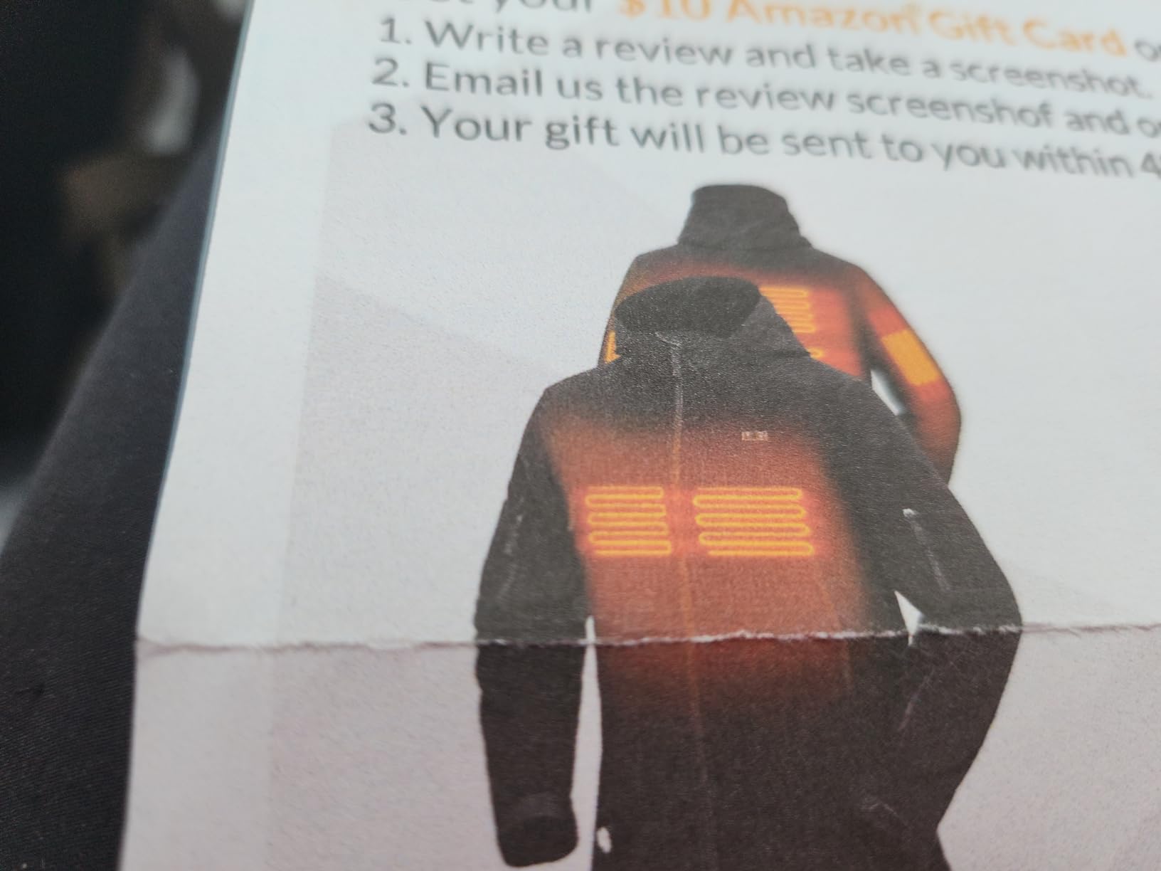 ANTARCTICA GEAR Heated Jacket with 12V 16000mAh Battery Pack, Polar Fleece Coat for Men Women, Fit Zip Hood Winter Jacket customer photo 2