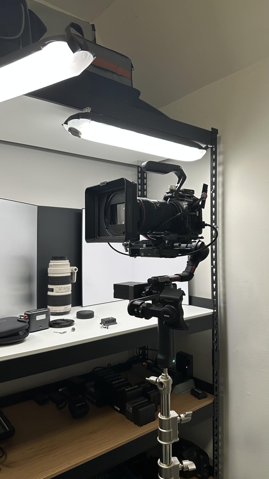 SmallRig Matte Box with Adjustable Clamp from 67mm - 82mm, with Lens Hood, Top Flag, CPL 1 & 2 Filters, for DSLR Mirrorless Cameras - 4411 customer photo 1