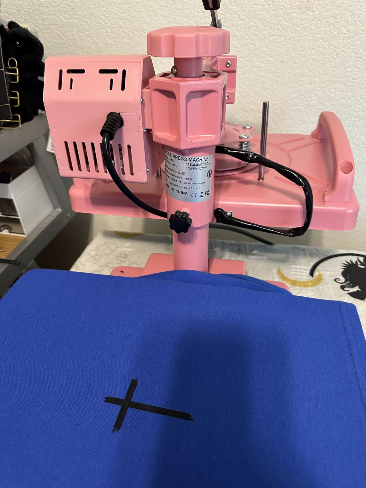 Hitgrand Heat Press Machine 12x15 inch, Heat Press Machine for T-Shirts, 5 in 1 Heat Press with 30 OZ Tumbler Press, Combo Tumbler Heat Press Machines Sublimation for Hat Cap Mug Plate customer photo 1