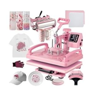 Hitgrand Heat Press Machine 12x15 inch, Heat Press Machine for T-Shirts, 5 in 1 Heat Press with 30 OZ Tumbler Press, Combo Tumbler Heat Press Machines Sublimation for Hat Cap Mug Plate customer photo 2