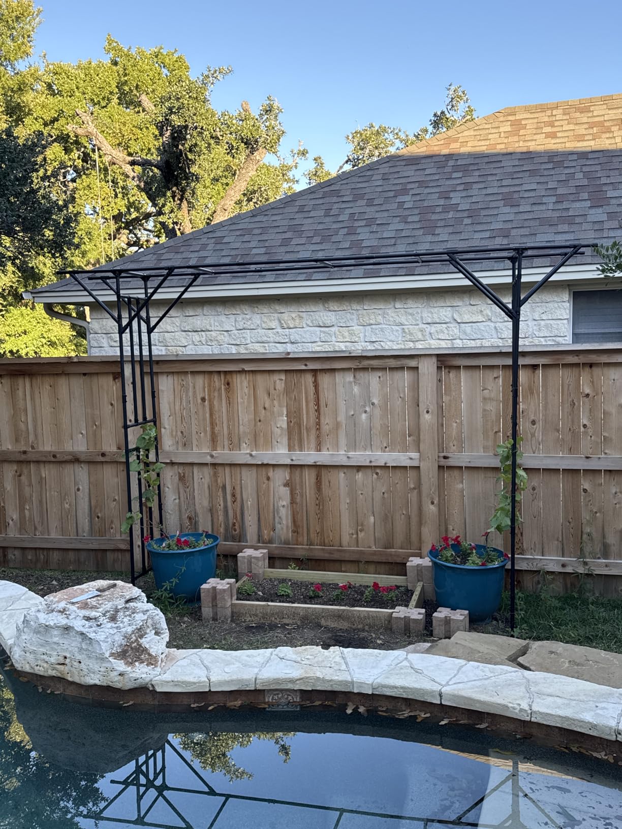 Supersize Flattop Garden Arch - 141