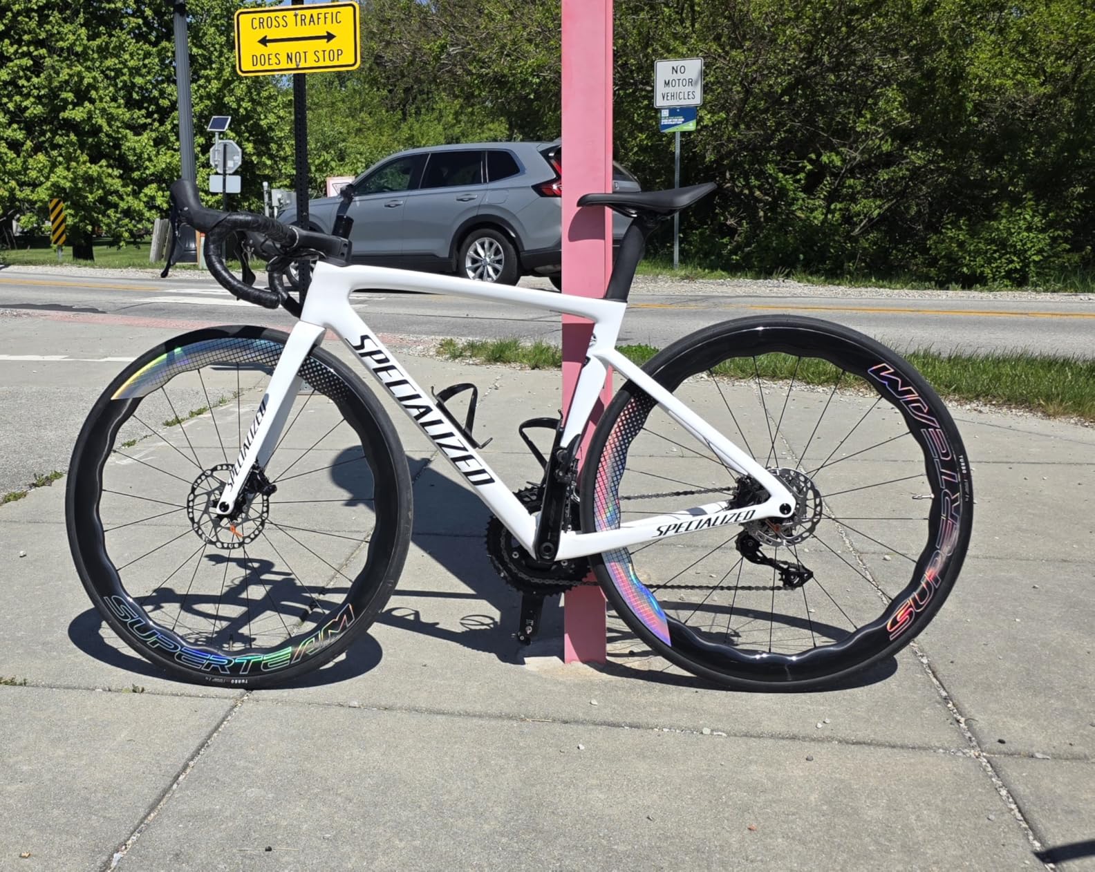 SUPERTEAM Carbon Wheelset 50/28mm Tubeless Disc Brake customer photo 2