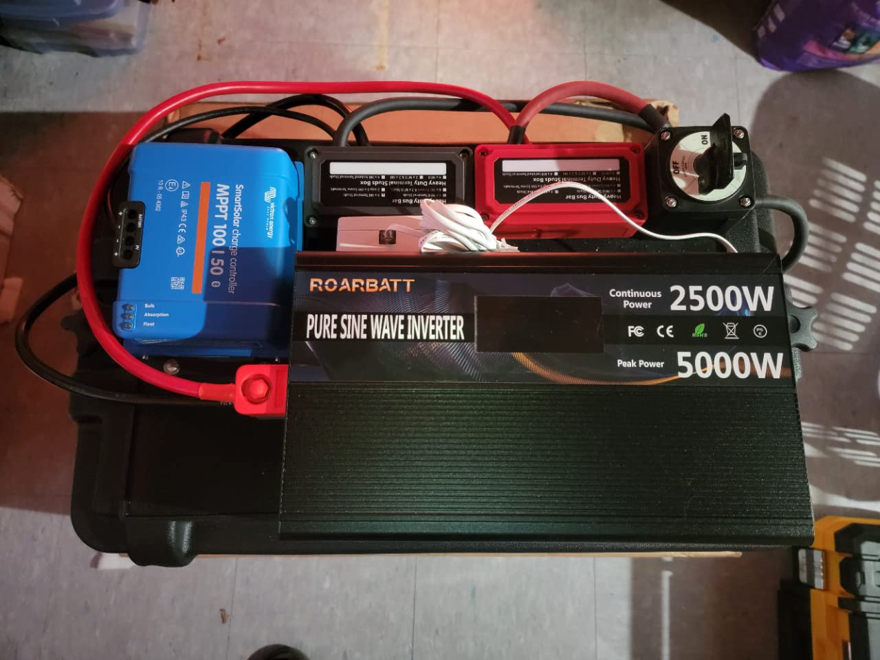 Litime 12V 200Ah Mini Lithium LiFePO4 Bluetooth Battery for RV Solar Marine | Group 31+, Max. 20000 Cycles at 60% DOD, 200A BMS, 2560Wh, Low Temp Protection, IP65, for Camper, Home Backup, Power Outages customer photo 2