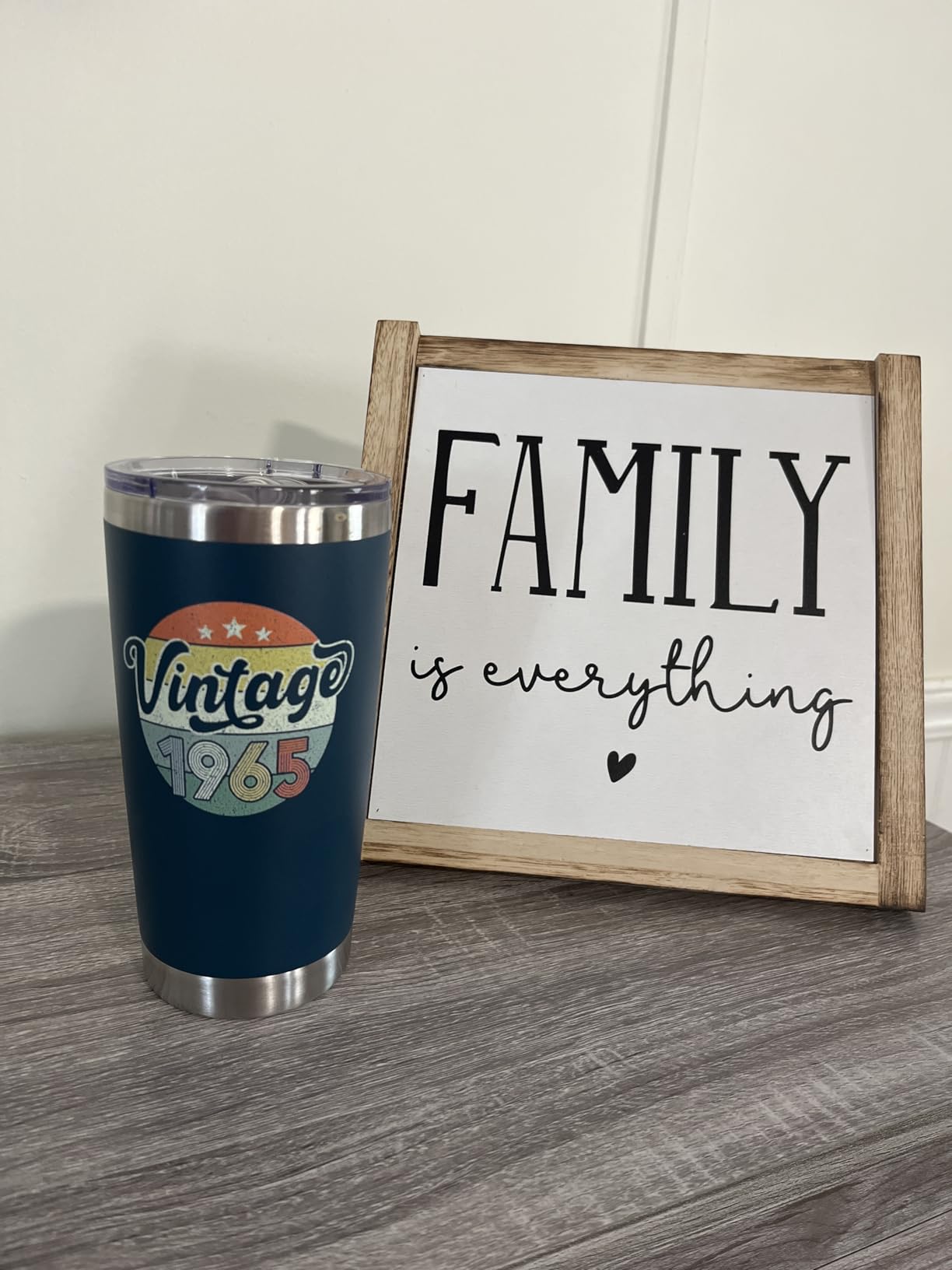 NewEleven 50th Birthday Gifts For Men Women - 50th Birthday Decorations For Him Her - Present For Men Women Turning 50 Year Old Gifts For Mom, Dad, Wife, Husband - 20 Oz Tumbler customer photo 2