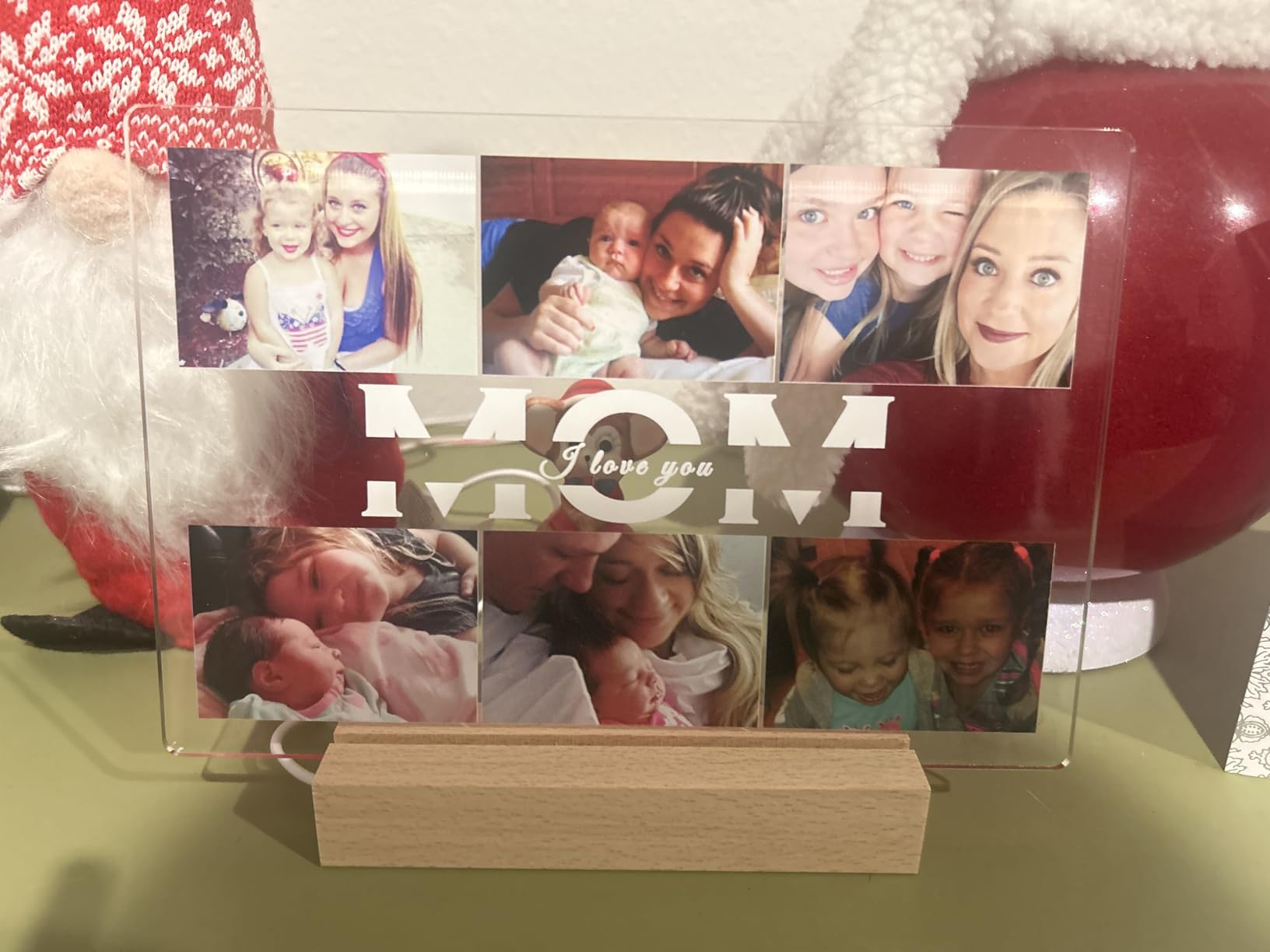 Custom Picture Frames, Personalized Gifts for Mom from Daughter Son | Personalized Picture Frame, Mom Picture Frame, Customised Birthday Gifts for Mom Kids Baby Family customer photo 2
