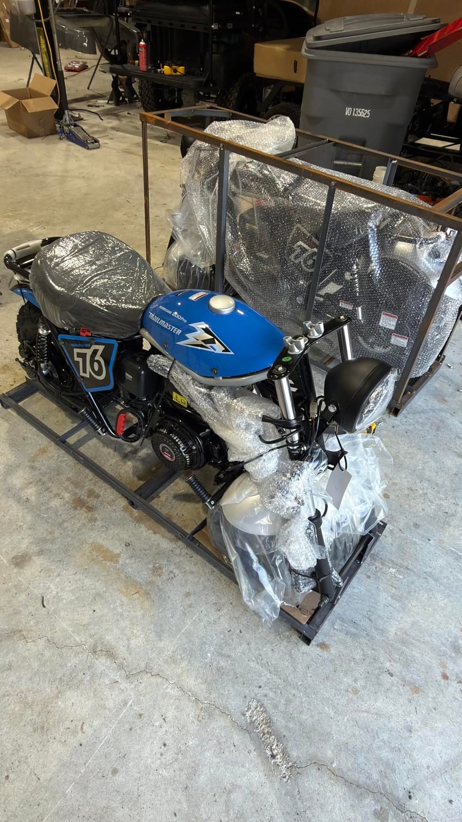 Trailmaster Hurricane 200PRO Mini Bike, All New with Front and Rear Brakes, 196cc, Electric Start & LED Headlight customer photo 1
