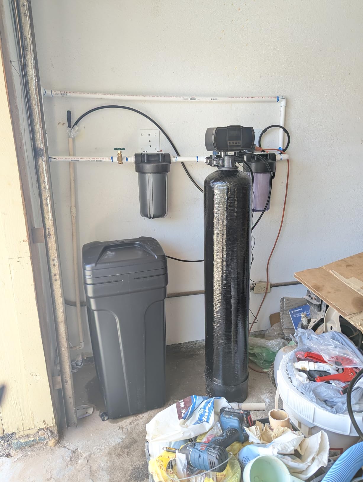 Aquasure Harmony Series 40,000 Grains Whole House Water Softener with High Performance Automatic Digital Metered Control Head | Reduces Hardness & Minerals | for 3-4 bathrooms customer photo 1