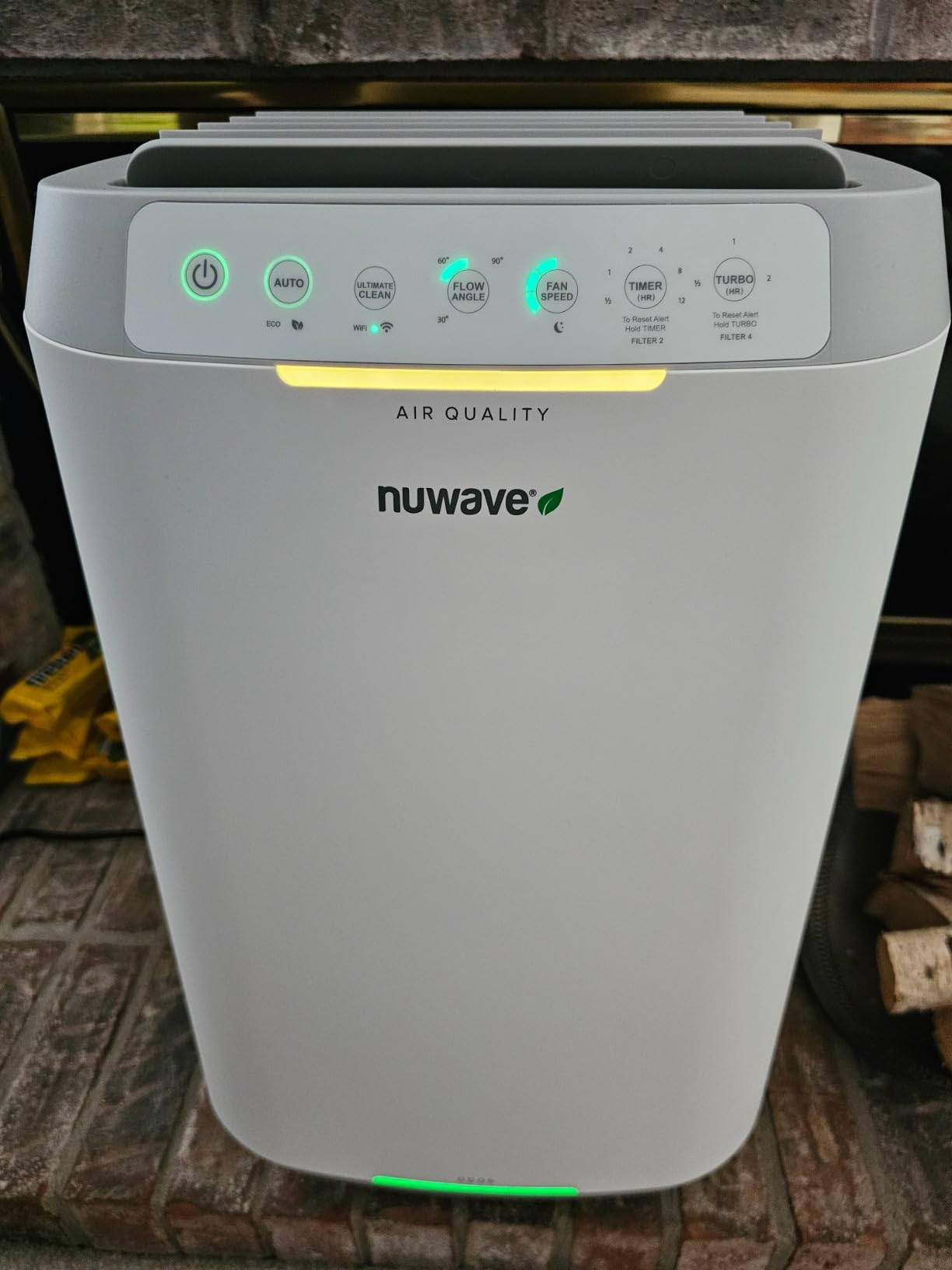 Nuwave Forever Smart Air Purifier for Home, Never Replace Air Filter System | Patented 7-Stage Filtration, Cleans Large Room up to 2,002 Sq Ft, Adjustable Flow Panel, Washable & Reusable Filters customer photo 1
