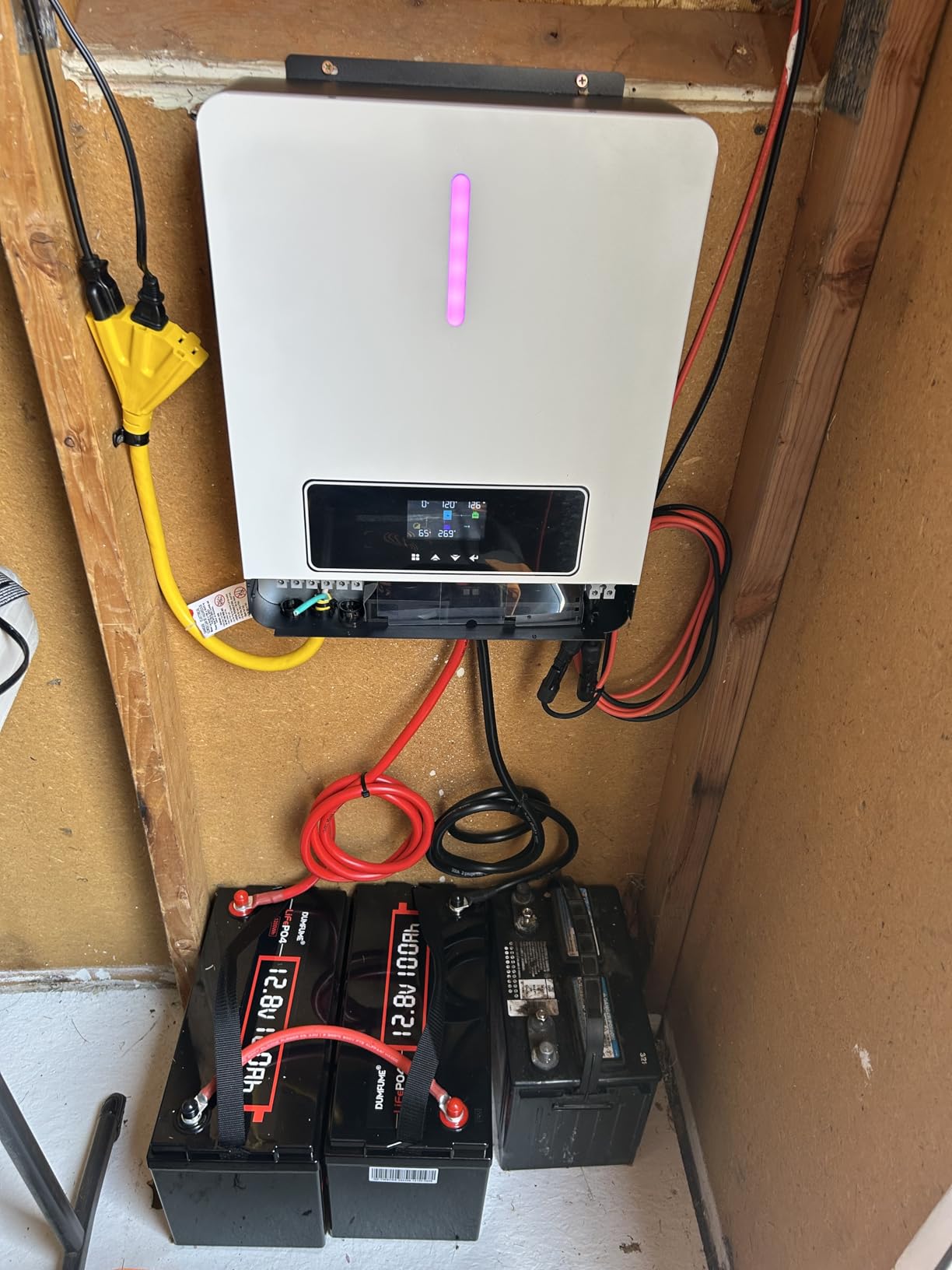 24V 100Ah LiFePO4 Battery Built-in 100A BMS | 24V Lithium Battery, Low Temperature Protection, 2560W Power Output, 15000+ Deep Cycles for RV, Marine, Solar, Off-Grid Systems customer photo 1