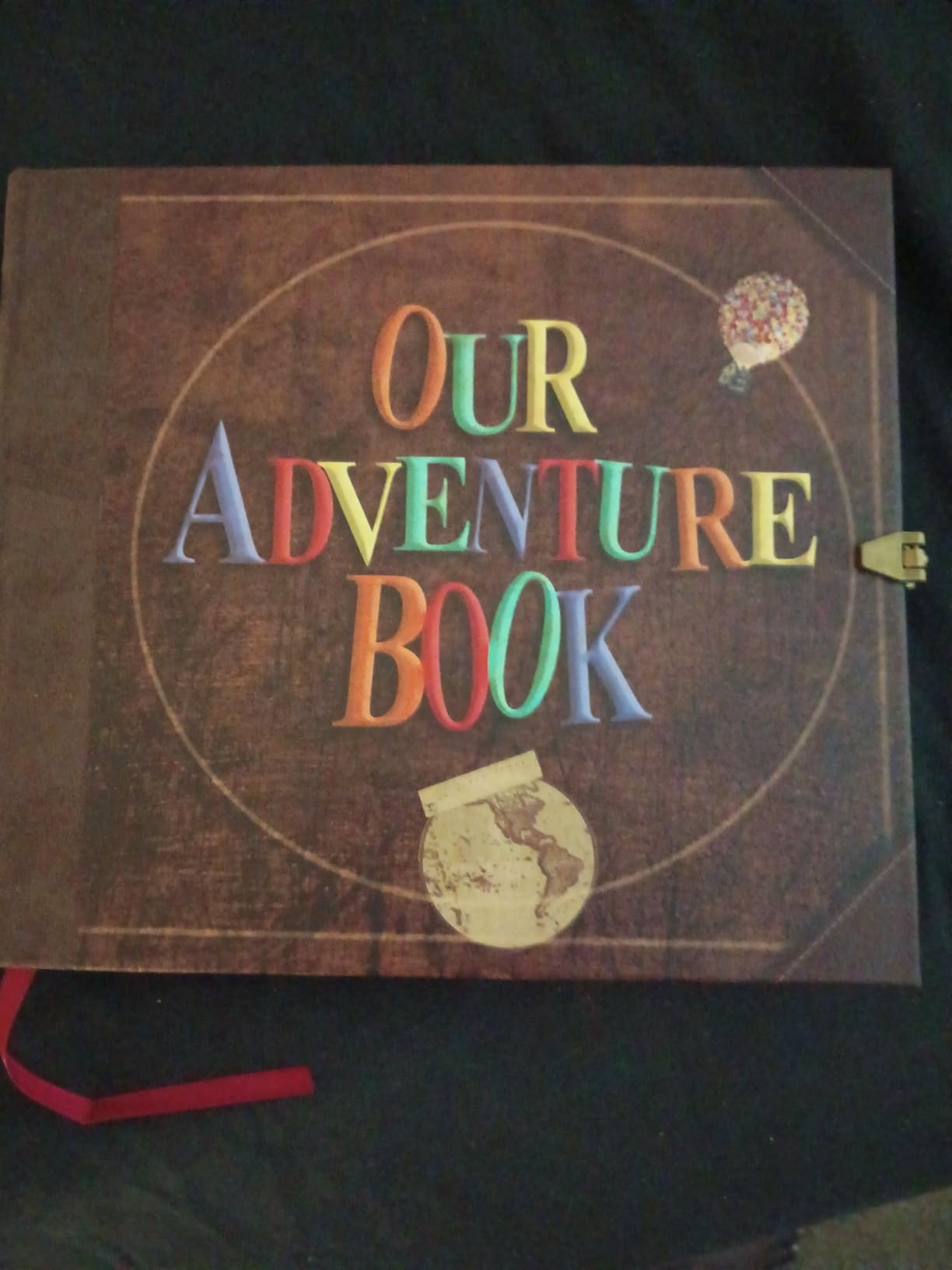 Adventure Book 148-Page DIY Handmade Scrapbook Kit - Embossed Leather Cover - Gift Boxed with Full DIY Accessories for Couples, Weddings, Anniversaries & More for Life's Greatest Adventures customer photo 1