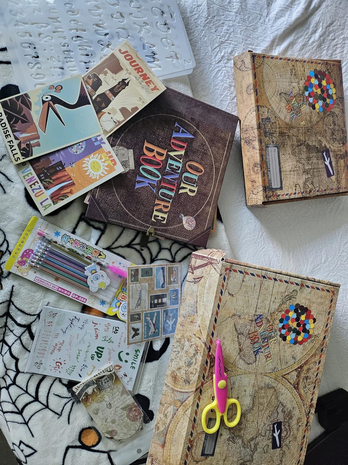 Adventure Book 148-Page DIY Handmade Scrapbook Kit - Embossed Leather Cover - Gift Boxed with Full DIY Accessories for Couples, Weddings, Anniversaries & More for Life's Greatest Adventures customer photo 2