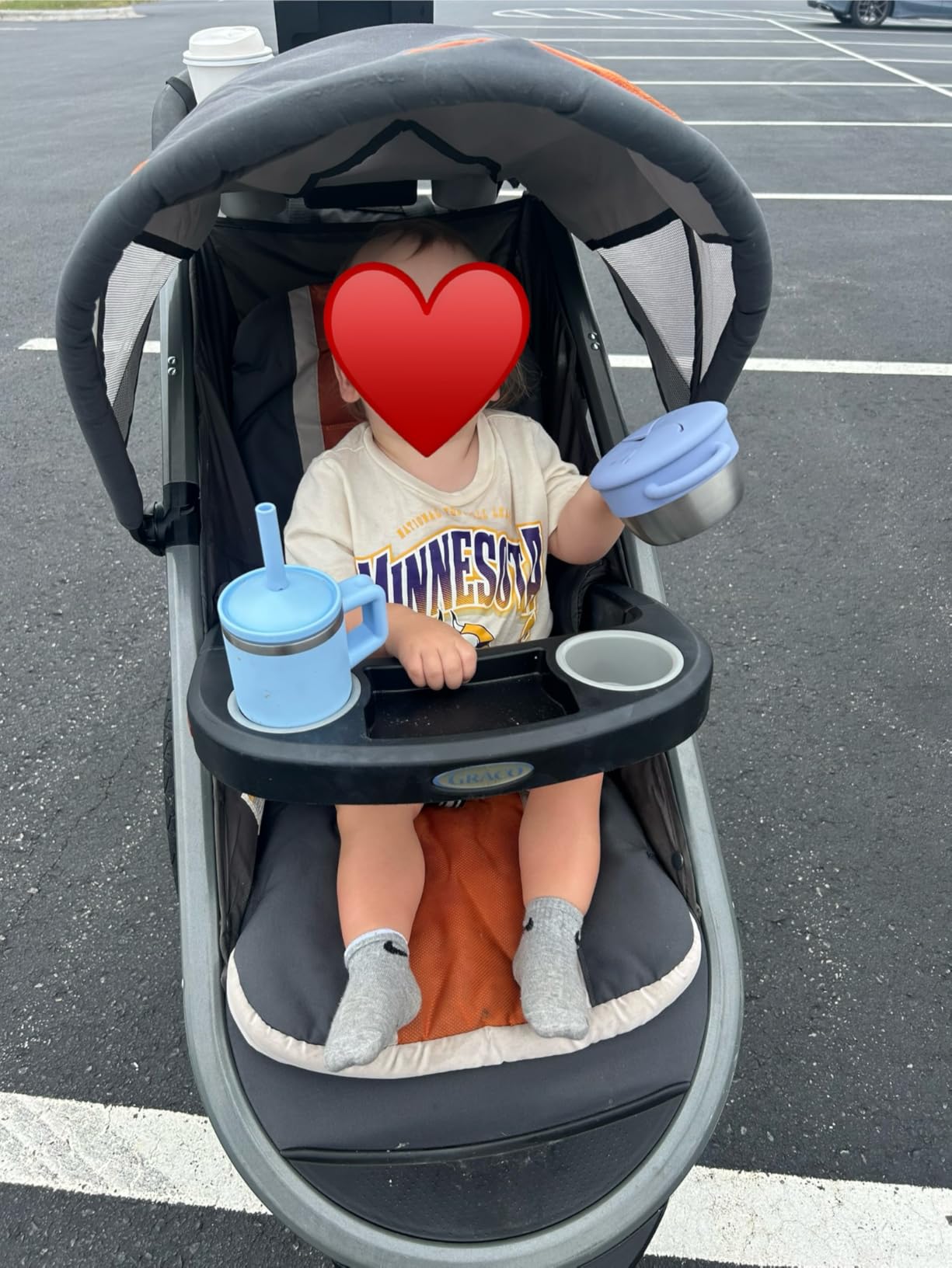 Elk and Friends Kids/Toddler Stainless Steel Snack Cups + Travel Lids | 2pk | Removable Silicone Snack Catcher | Spill-Proof Containers | Dry Food Bowl | Dishwasher Safe customer photo 2