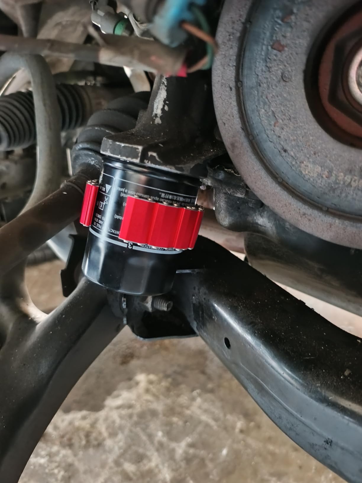 Oil Filter Magnet, Powerful Magnetic Oil Guard Protector, Engine Protection Car Oil Filter Maintenance Accessory customer photo 2