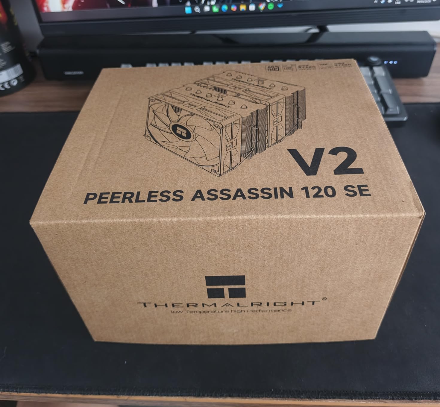 Thermalright Peerless Assassin 120 SE V2 CPU Cooler, Dual Tower, 1850RPM | 6 Heat Pipes, Dual 120mm PWM Fans, for AMD AM4/AM5 and Intel LGA1851/1700/1200/115X customer photo 1