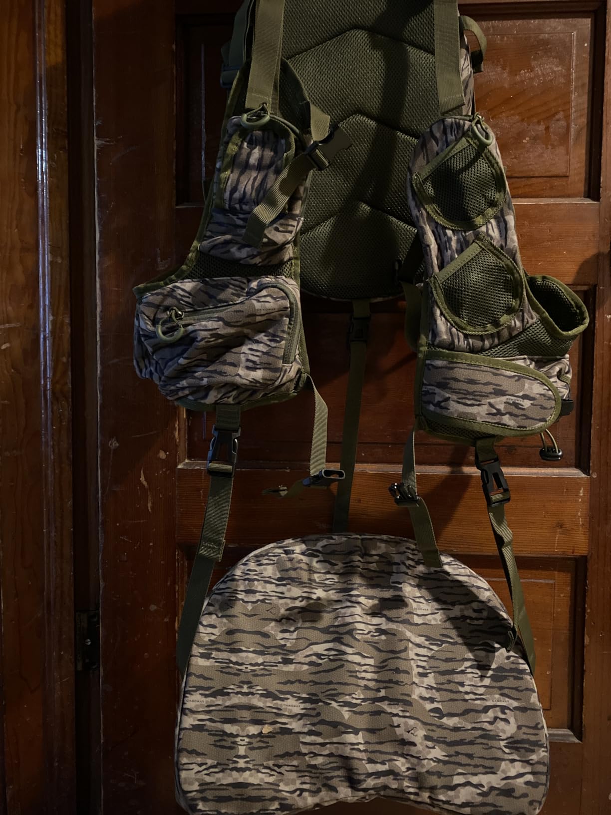 Turkey Vest for Hunting with Seat Cushion: Comfortable Turkey Hunting Vest, Adjustable Turkey Vest with Game Pouch customer photo 2