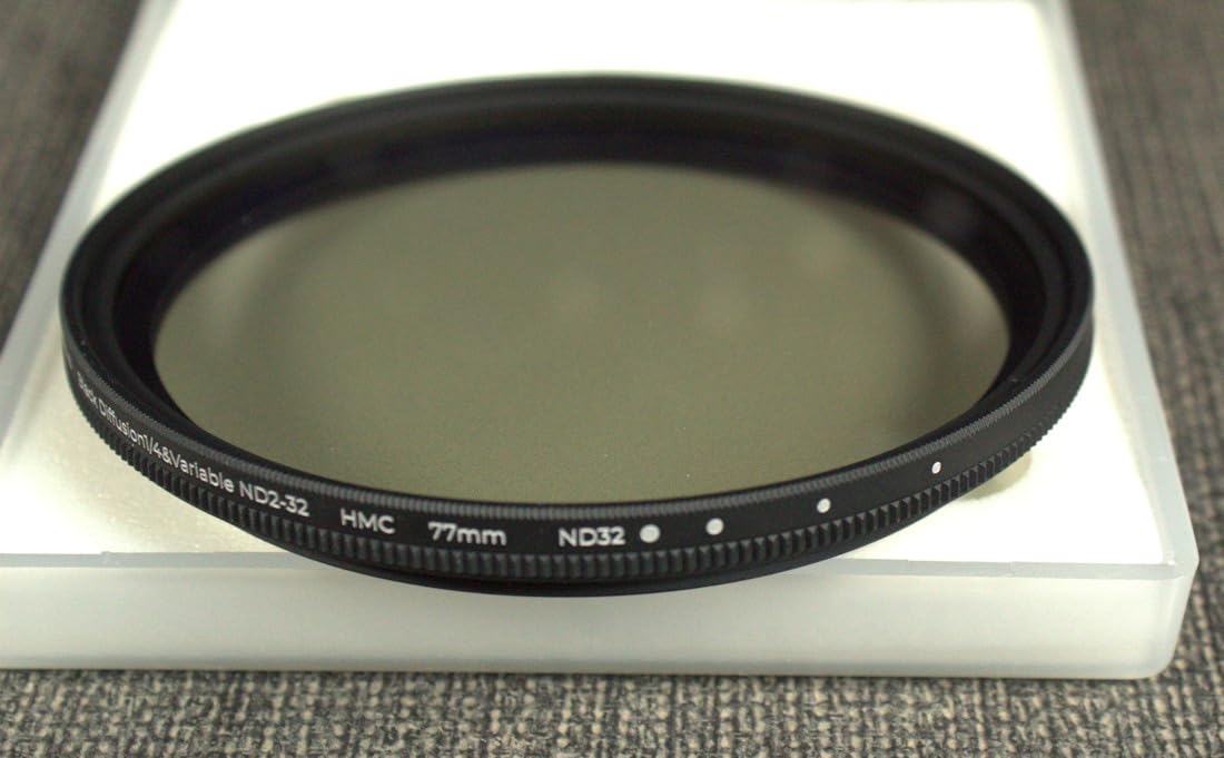 K&F CONCEPT 77mm Black Diffusion Mist 1/4 & Variable ND2-32 in-1 Filter | Cinematic Effect Neutral Density Filter (Nano-K Series) customer photo 2