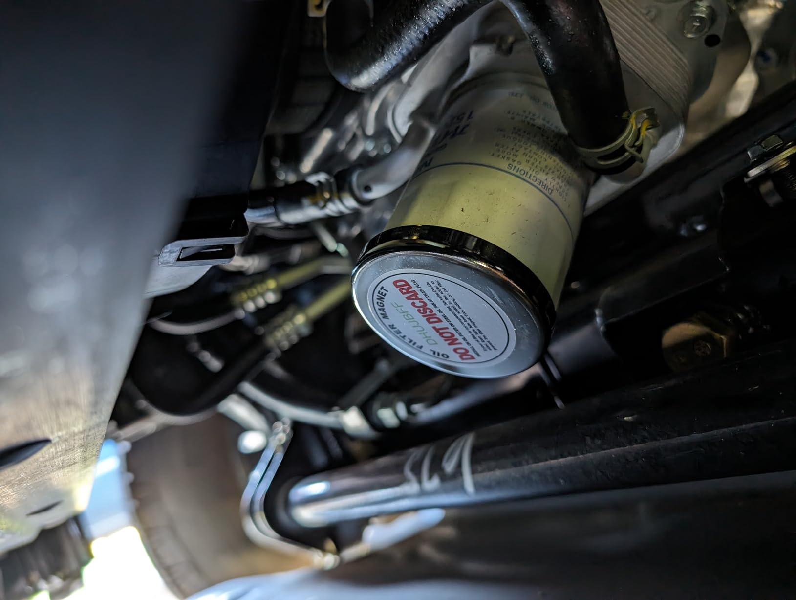 Universal Oil Filter Magnet Protect Our Performance Engine, Magnets Ring Oil Filter, Fit - Most Cars and Trucks 2PCS customer photo 2