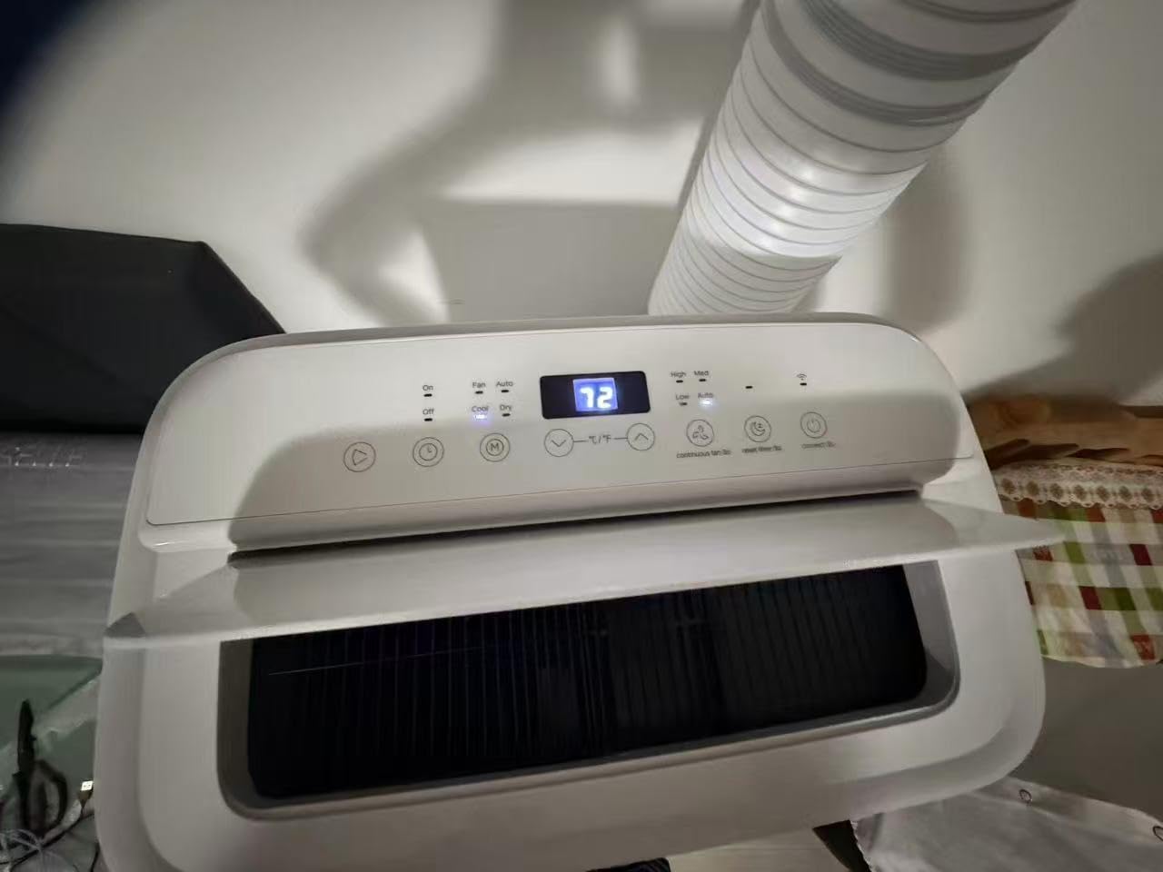 Midea 14,000 BTU ASHRAE Portable Air Conditioner, Cools up to 450 Sq. Ft. | 10,000 BTU SACC Portable AC, Smart APP & Remote Control, Amazon Alexa & Google Assistant, with Dehumidifier & Fan mode customer photo 2