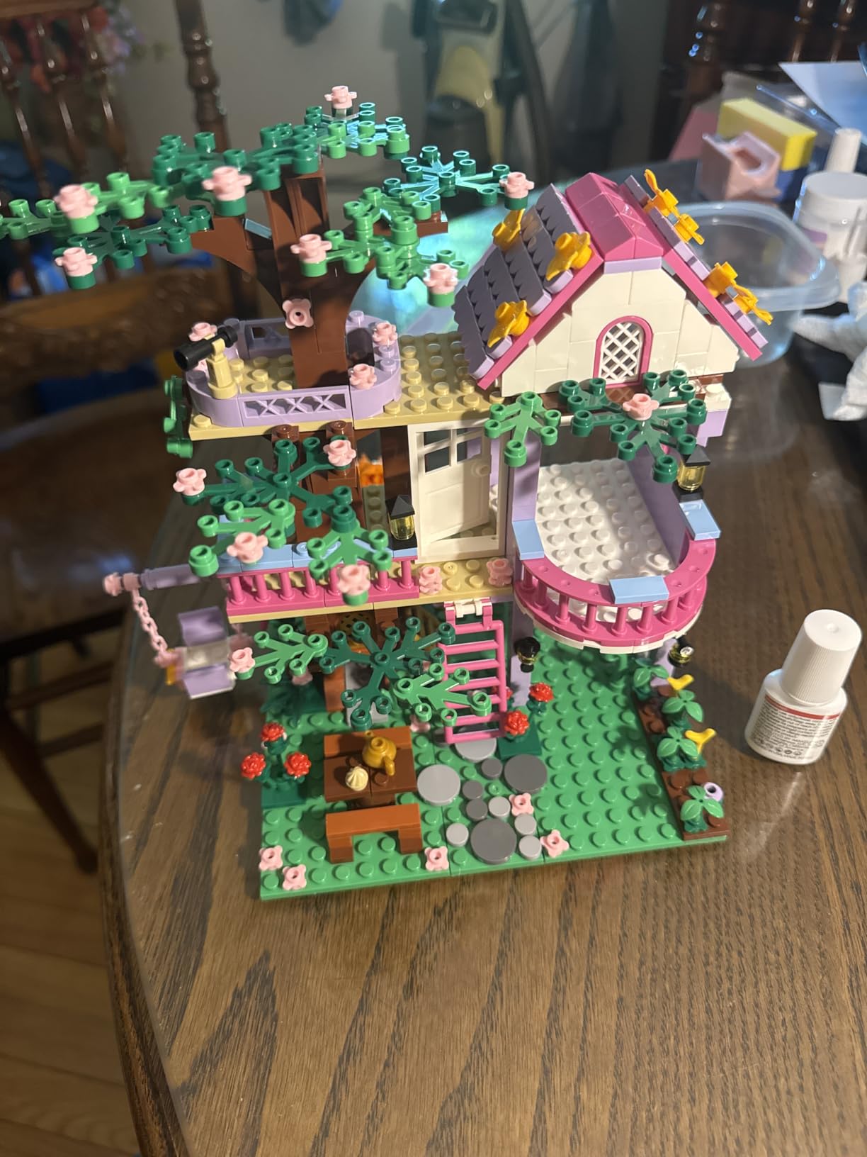 Sitodier Tree House Building Set for Girls - 558pcs Treehouse Building Blocks Toys, Forest Camp House Bricks Kit with Animals, Birthday Xmas Gifts for Kids Girls Boys Age 6 7 8 9 10 11 12+ customer photo 1