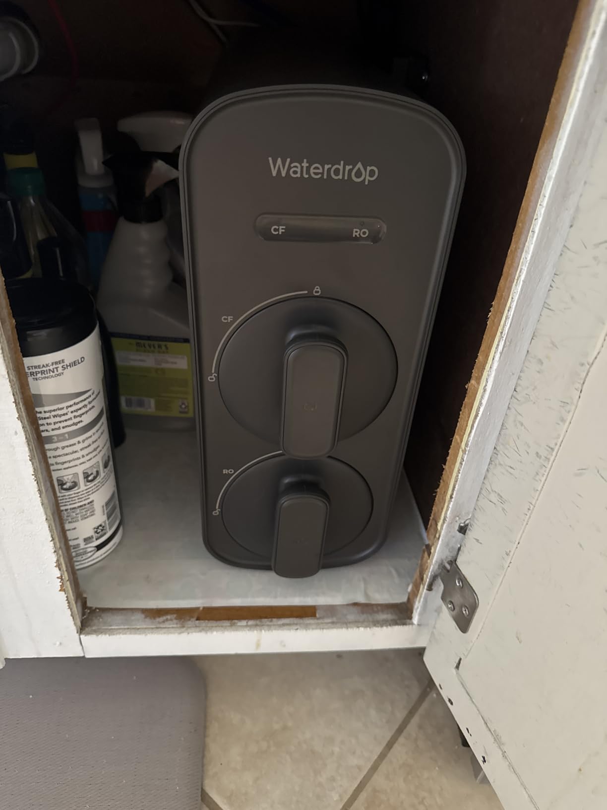 Waterdrop G5P700A-PRO Alkaline Mineral pH+ Reverse Osmosis System, 700 GPD | NSF/ANSI 58 & 372 Certified, 8-Stage Dual Flow RO Water Filtration System, 2:1 Pure to Drain, LED Faucet, Tankless RO System customer photo 1