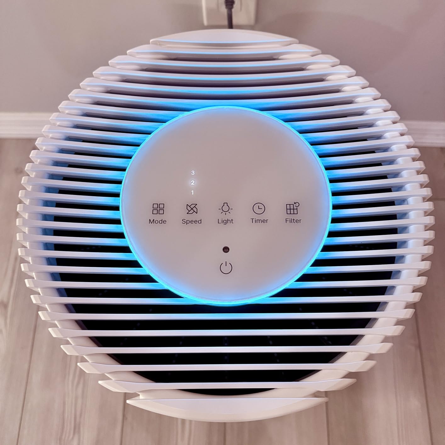 Coway Airmega 350 Air Purifier for Large Room & Whole Home up to 2,640 ft², HEPA Filter for Smoke, Allergen, Pet Dander, Odor, PM 10 AQI, Turbo Eco Mode, Energy Star, 3yr Warranty, White customer photo 1