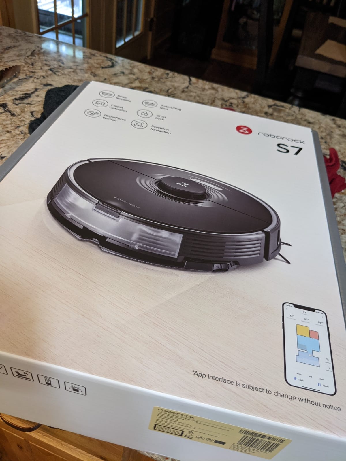 Q7 M5 Robot Vacuum and Mop Combo, 10,000Pa HyperForce Suction | Dual Anti-Tangle System, APP-Controlled Mopping, LiDAR Navigation, Robotic Vacuum Cleaner for Pet Hair and Carpet, White customer photo 1