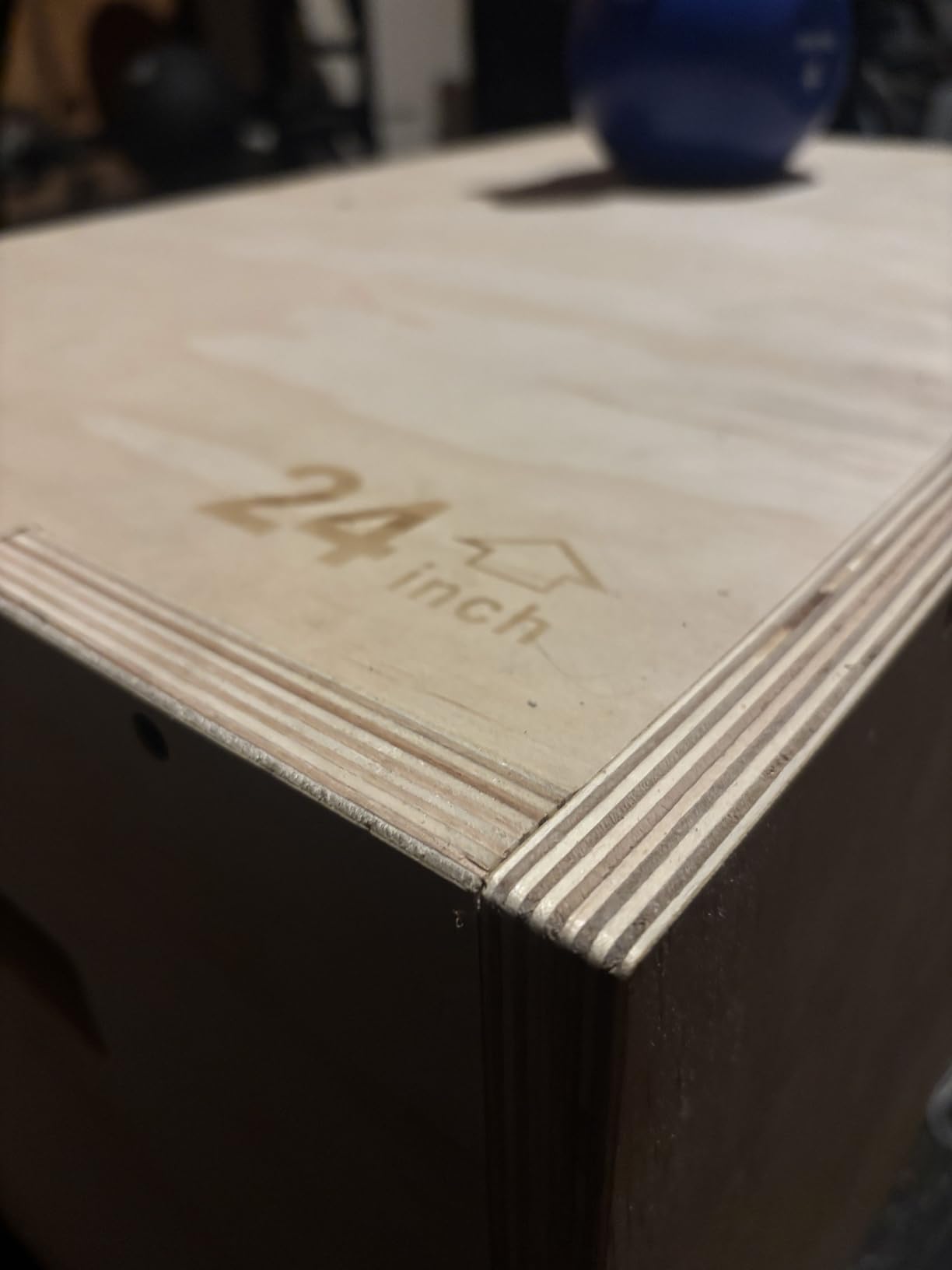 Amazon Basics Plyometric Jump Box, Plyo Box Jumps for Home Gym customer photo 1