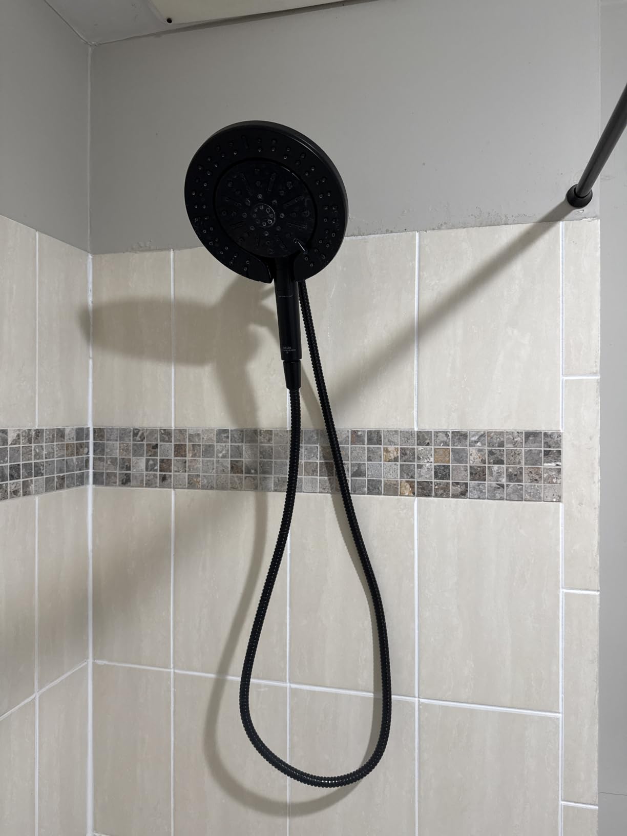 Delta 6-Setting In2ition 2-in-1 Dual Shower Head with Handheld High Pressure ProClean Spray, Brushed Nickel Detachable Shower Head with Hose, 1.75 GPM Flow Rate, Satin Nickel 75655SN customer photo 2