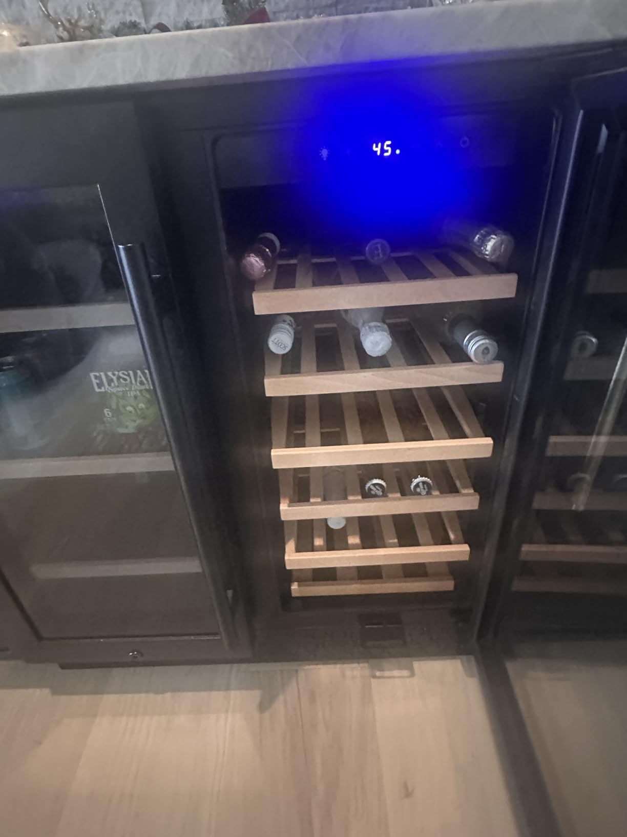 Tylza Glass Door Beverage Display Refrigerator 360L 600 Can White | Fast cool, low noise, self-closing door, glass door, for store/office customer photo 2