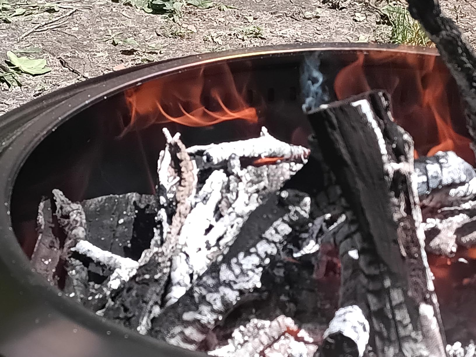 OutVue 27 Inch Stainless Steel Smokeless Fire Pit with Waterproof Cover customer photo 1