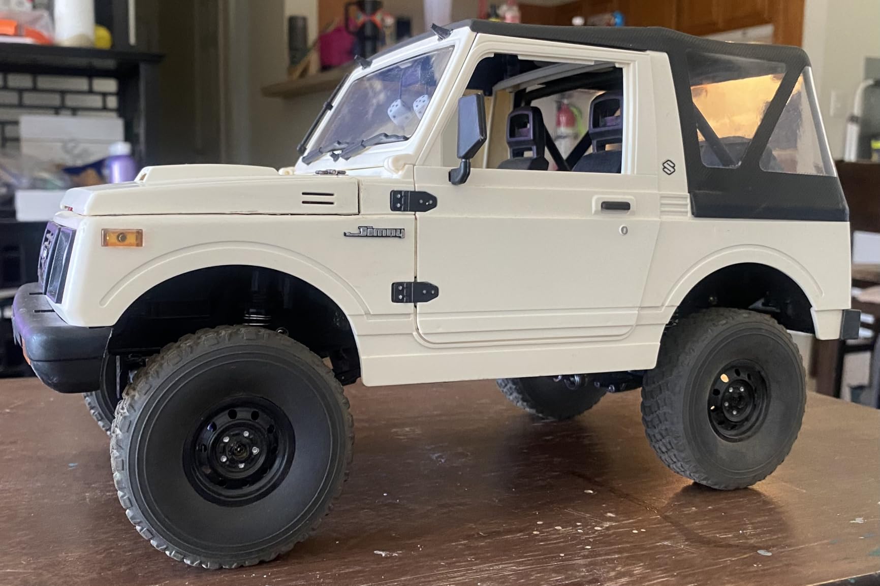 ARRIS WPL C74-1 Jimny JA11 1/10 RC Rock Crawler 4WD RTR Truck | Realistic Jimny Body, LED Lights, Full Proportional Control, Trail Adventure Ready customer photo 1