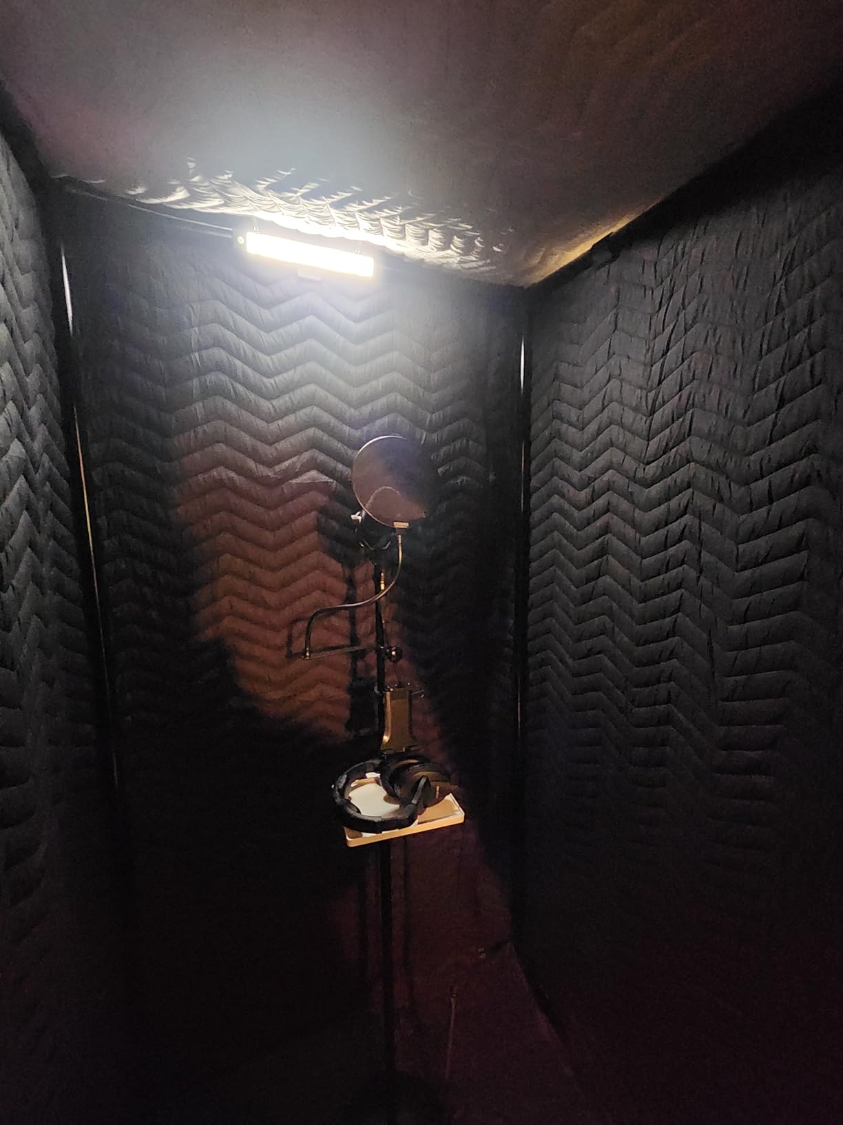 Portable Vocal Booth for Recording, Sound Booth for Home Studio | Premium acoustic blanket, Brushed Fabric, Dense cotton fill, Echo & reverb reduction for voice-over, podcasting & singing customer photo 1
