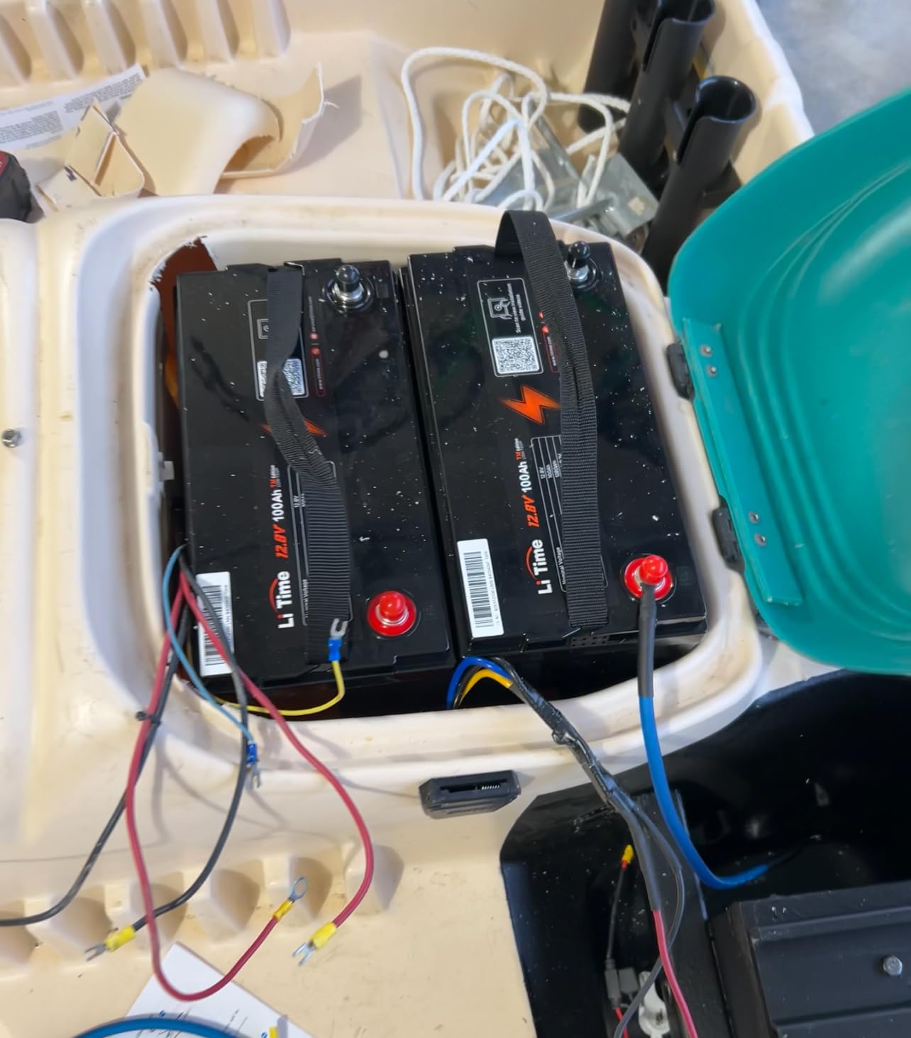 LiTime 12V 165Ah Group 31 LiFePO4 Lithium Battery for RV Marine Boat | Bluetooth, 165A BMS, Max 15000 Cycles, Low Temp Protection, IP65 Waterproof, 2112Wh, for Trolling Motor, Travel Trailers customer photo 2