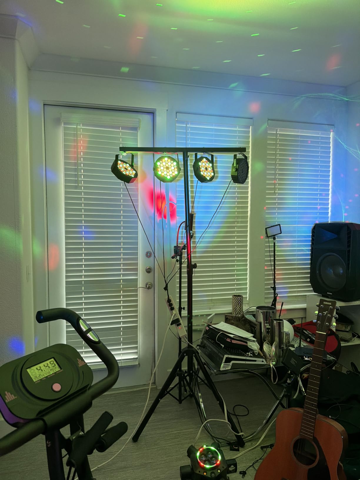 LED Stage Lights 4Pack - Czgor 36W RGB DJ Par Light for Party, Remote & DMX | with Sound Activated Auto Play by Remote / DMX Control Uplights for Events Wedding Parties Club Christmas DMX512 Lighting customer photo 2