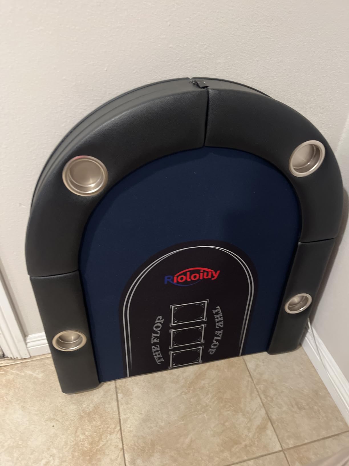 Rioloiuy Poker Table Foldable, 71