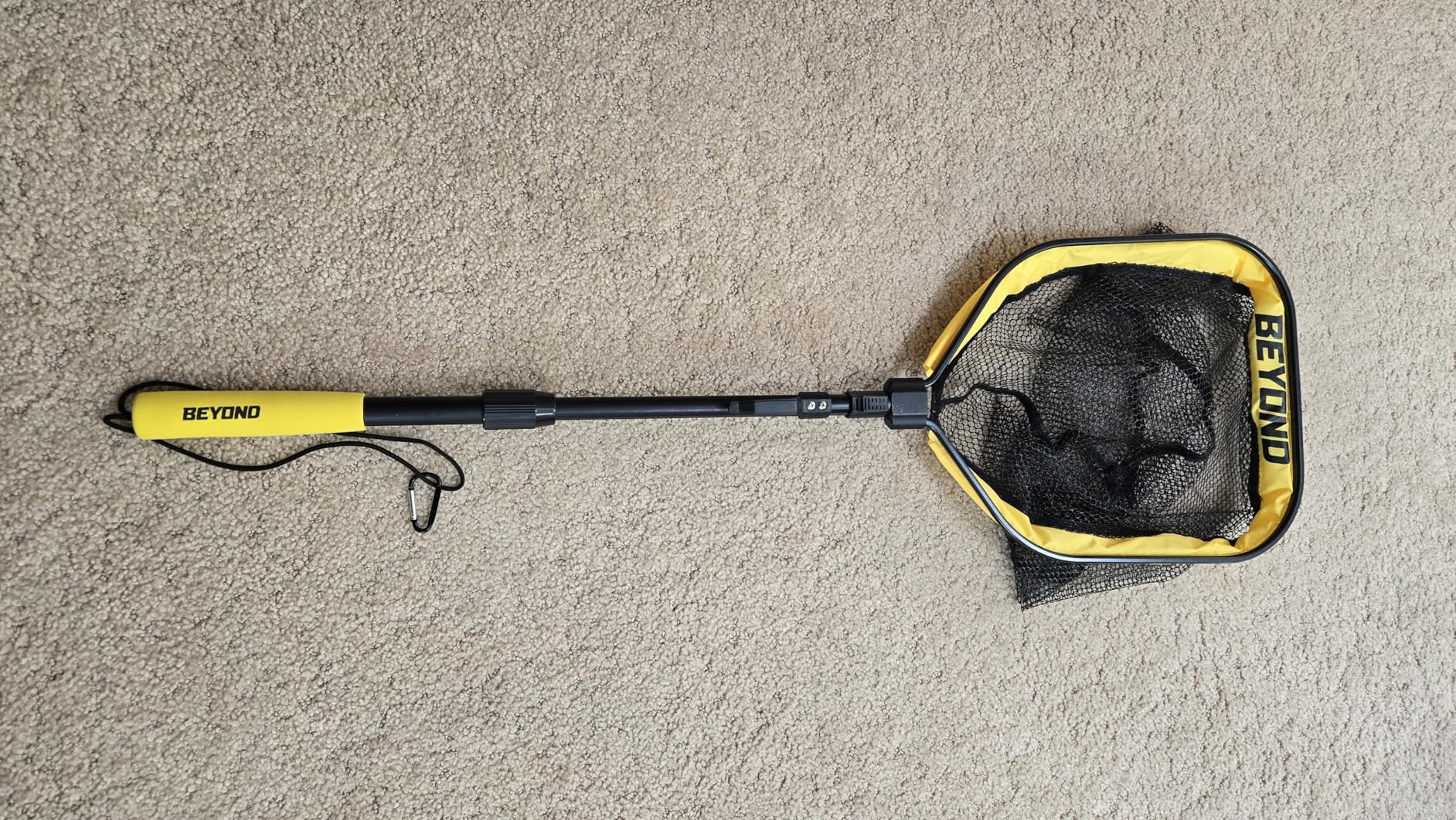 Beyond Braid Floating Fishing Net with Handle - Folding Fishing Net for Easy Storage - Telescopic Landing Net for Bass, Trout, Kayak & Boat Fishing - Durable, Lightweight & Fish Friendly customer photo 2