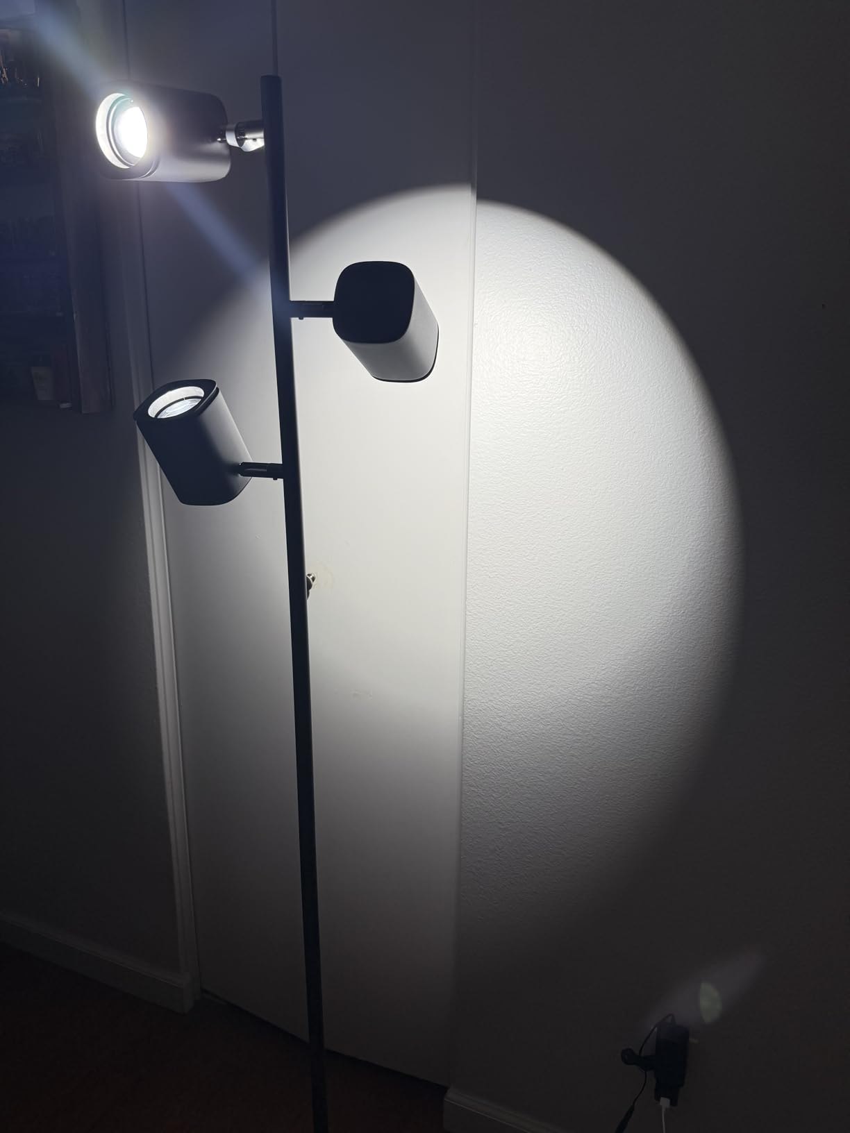Govee Tree Floor Lamp with 3 Rotatable Lights, Compatible with Matter | LuminBlend Technology, Standing Lamp with 64 Dynamic Scenes, Music Sync, Smart Floor Lamp for Living Room, Bedroom, Office customer photo 1