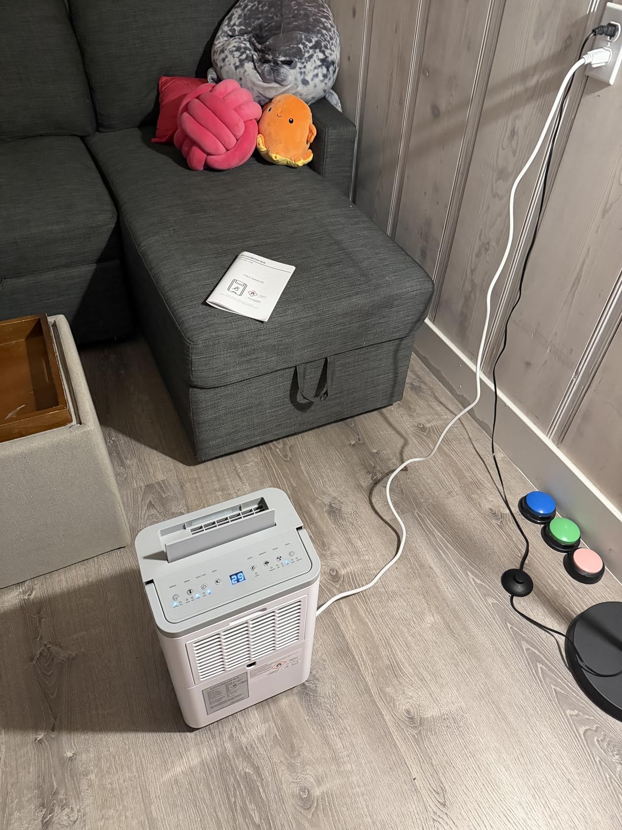 1500 Sq.Ft Dehumidifier, Max 32 Pint Quiet Dehumidifier customer photo 1