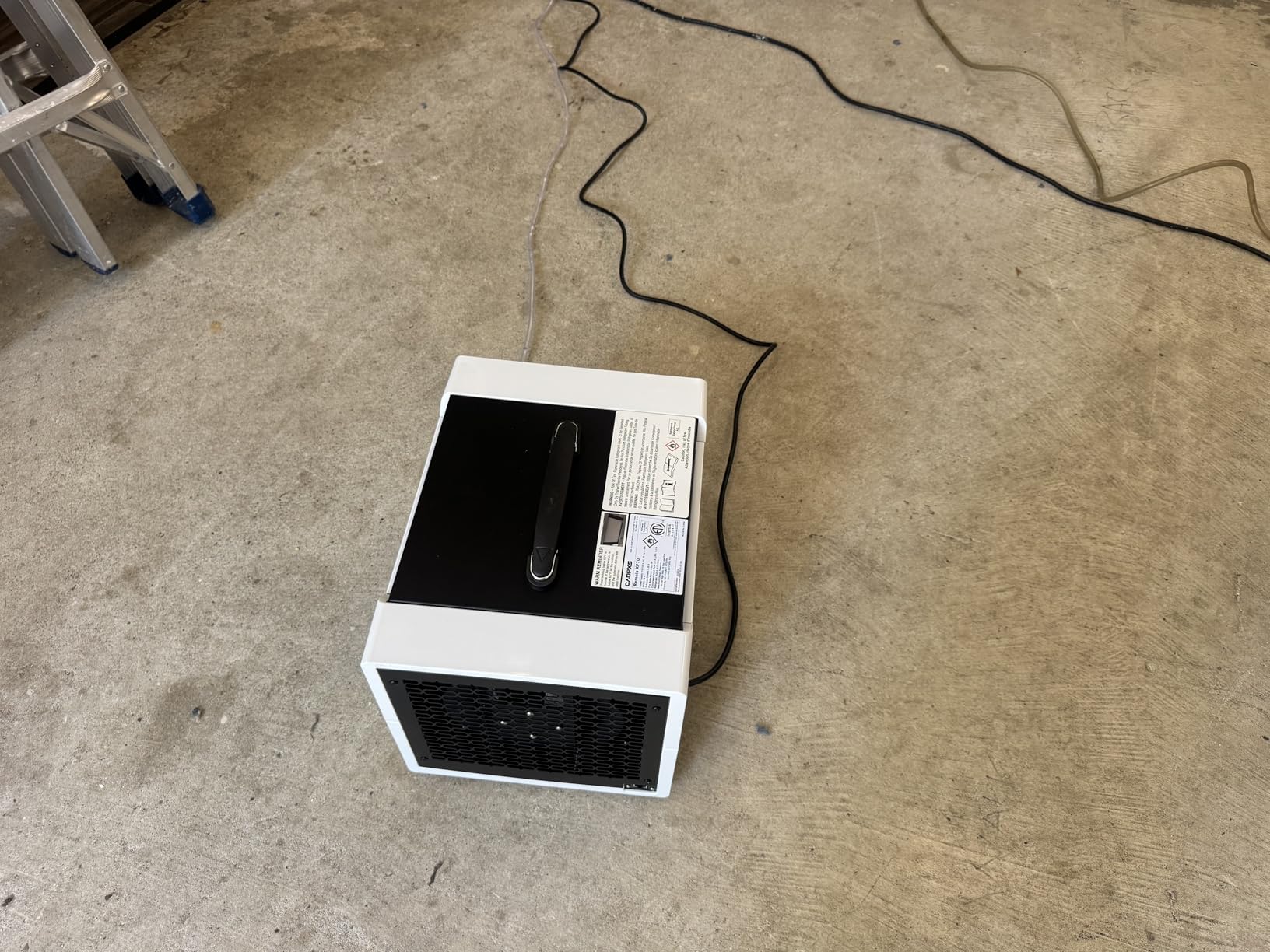 CADPXS 80 Pints Crawl Space/Commercial Dehumidifier with Pump & Drain Hose | Compact, Auto Defrost, Memory Restart, Timer, 5 Years Limited Warranty, for Water Restoration & Basements, Up to 1200 Sq Ft customer photo 1