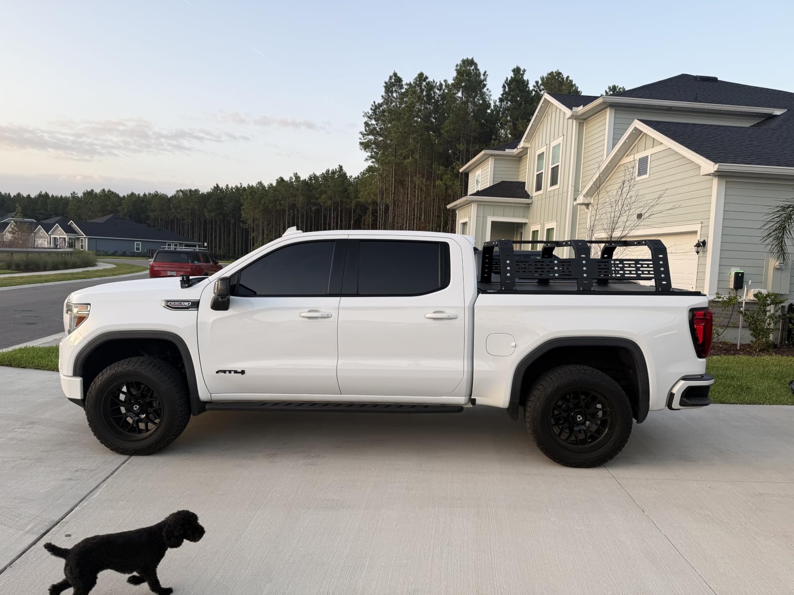 VEVOR Overland Truck Bed Rack, 49.2-67.9 in Width, Adjustable Overland Bed Cargo Rack with Sidebar, 900 lbs Static Capacity, Heavy Duty Steel, for Mid-Size Trucks, Compatible with Tacoma/Gladiator JT customer photo 2